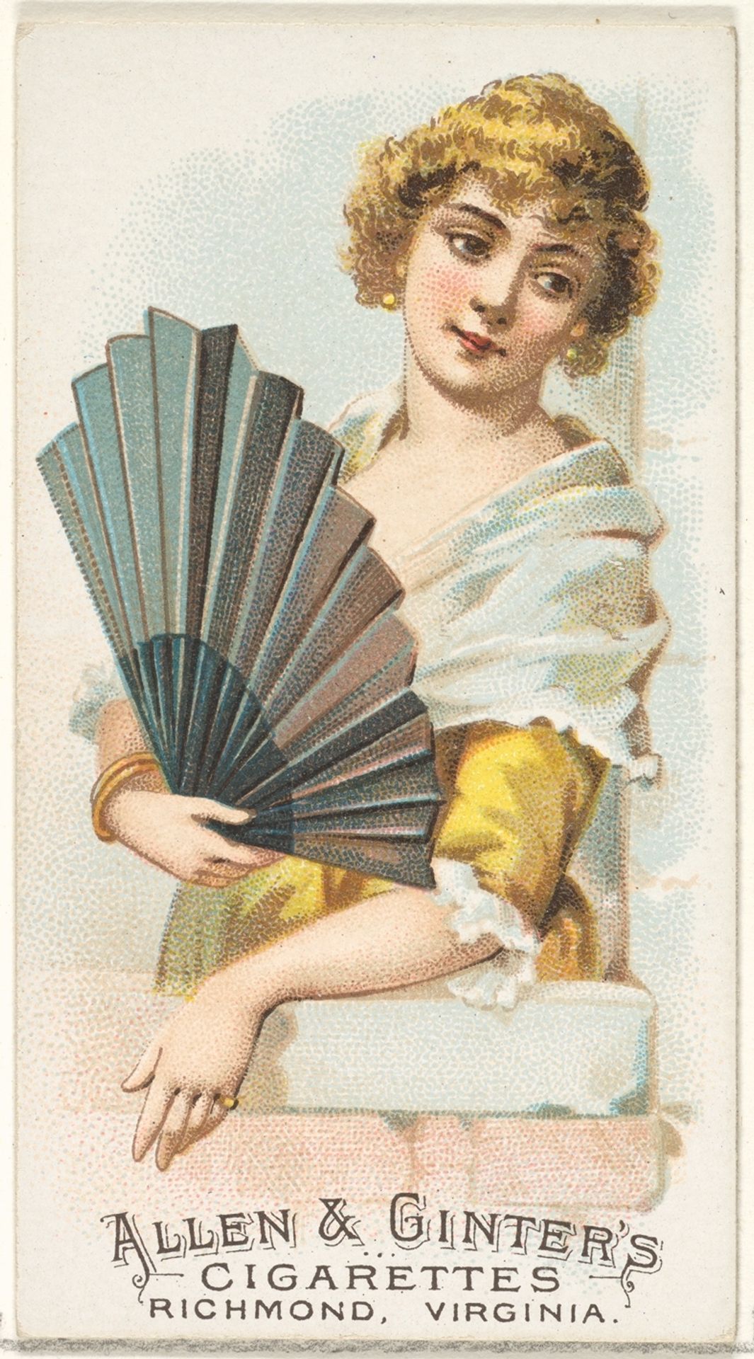 Plate 15, from the Fans of the Period series (N7) for Allen & Ginter Cigarettes Brands by Allen & Ginter