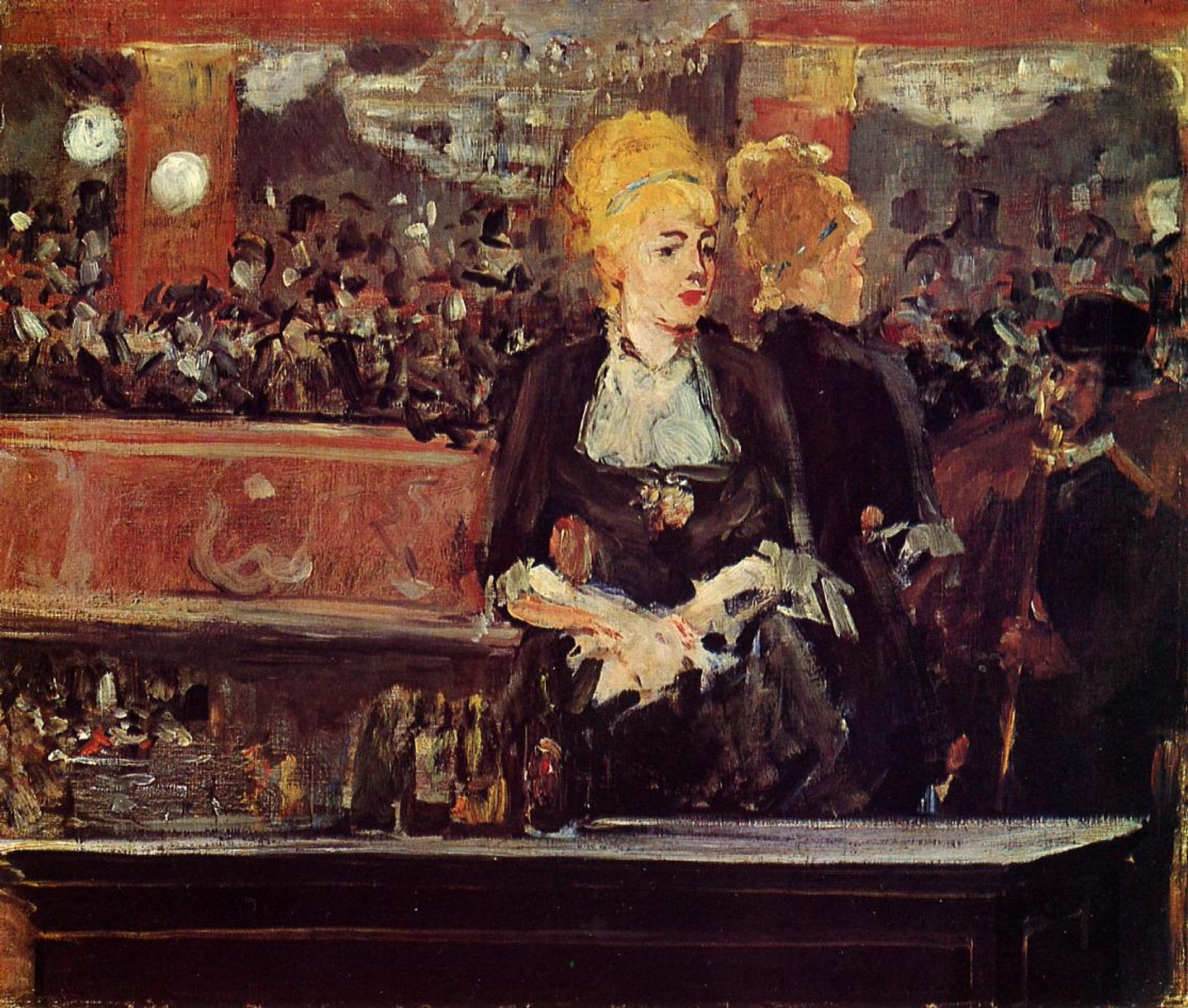 Study for "Bar at the Folies-Bergere" by Edouard Manet