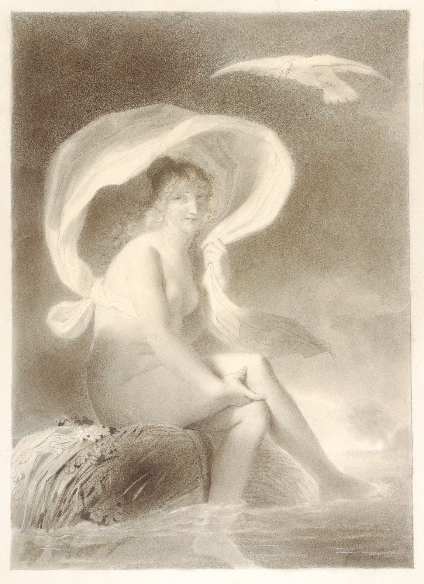 Venus by Alexandre Evariste Fragonard