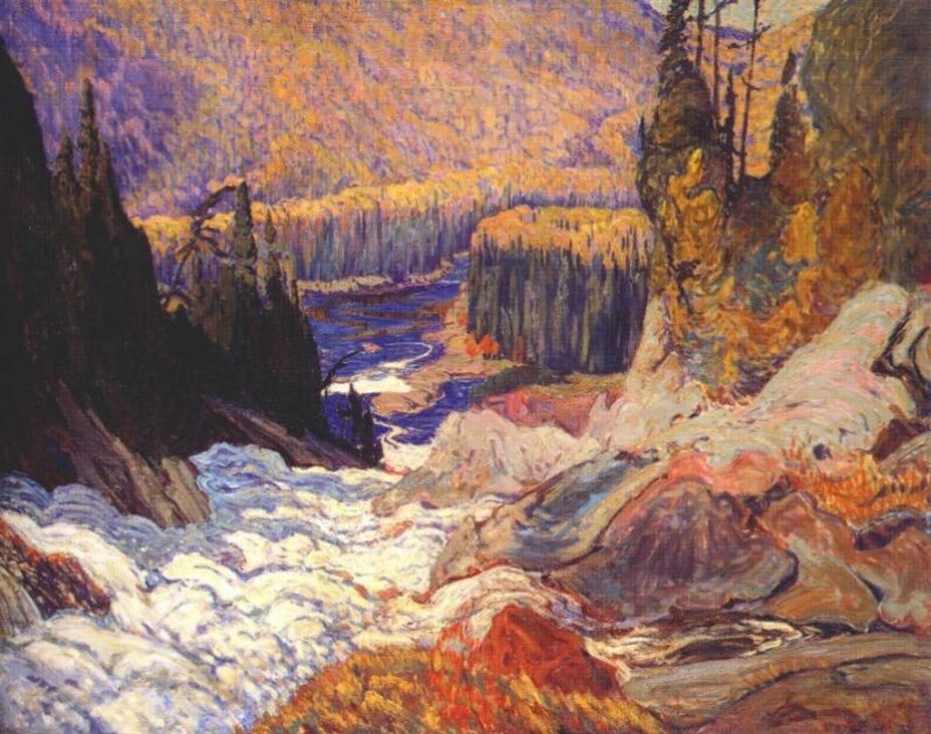 Montreal River by J. E. H. MacDonald