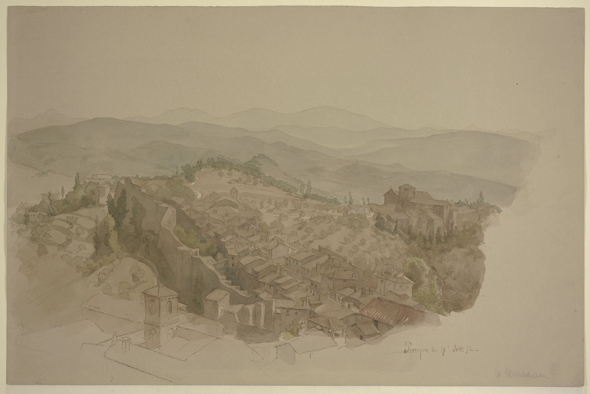 Perugia by Wilhelm Steinhausen