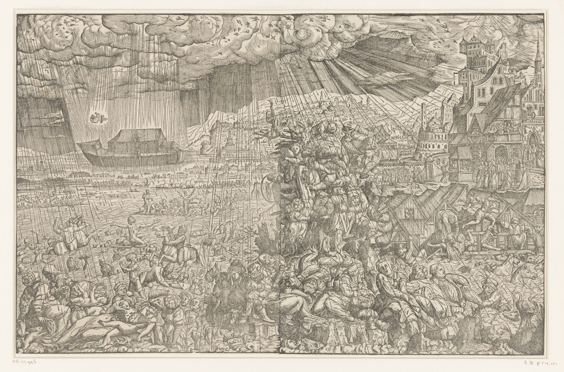 De Zondvloed by Melchior Lorck