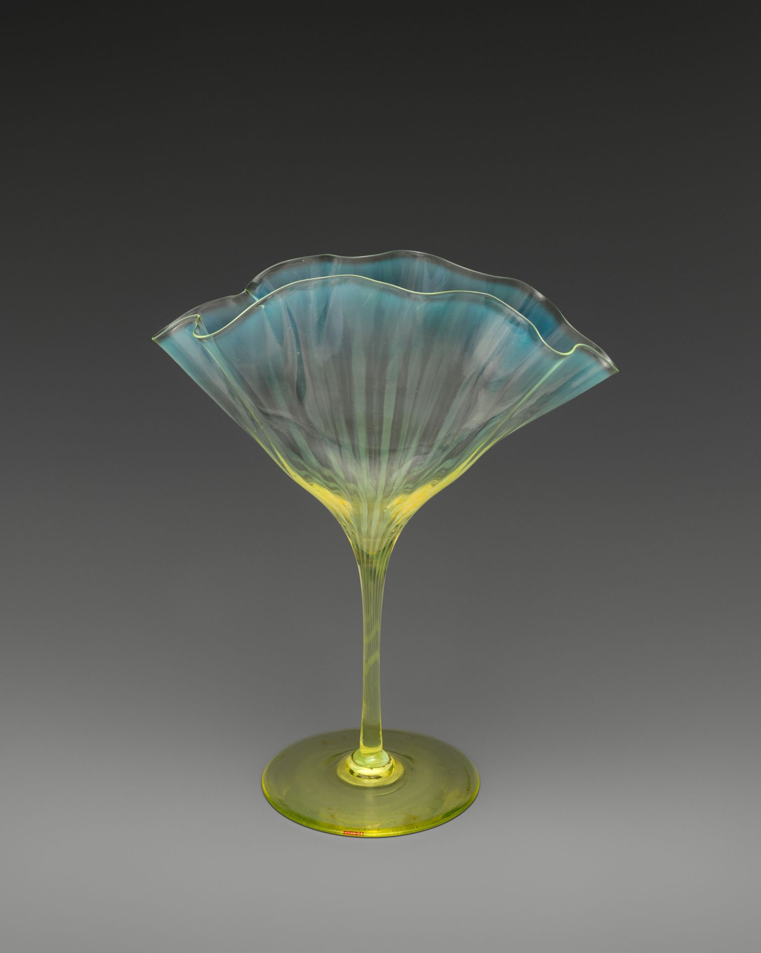 Fan-shaped vase by Harry Powell