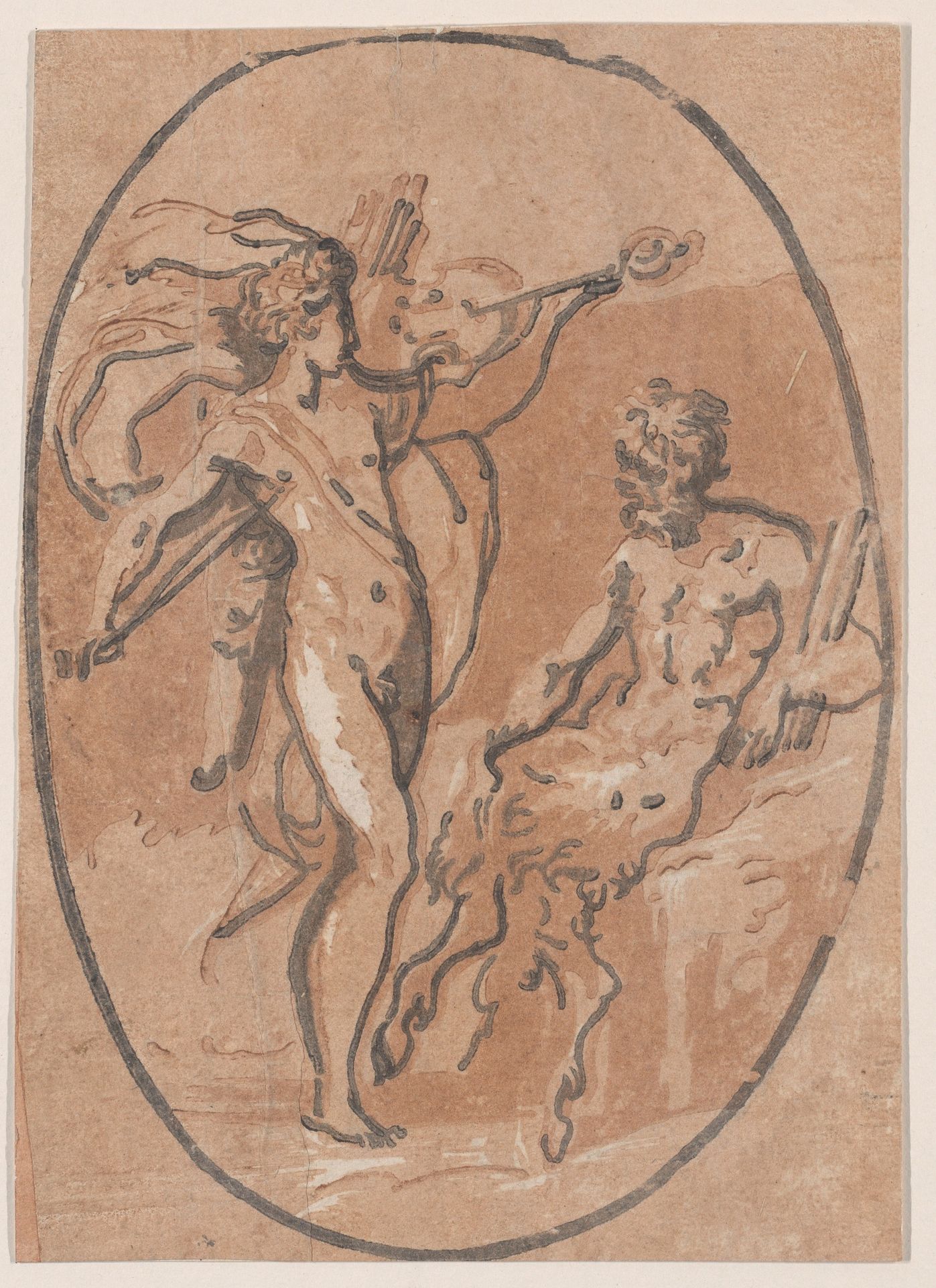 The contest between Apollo and Marysas by Niccolò Vicentino
