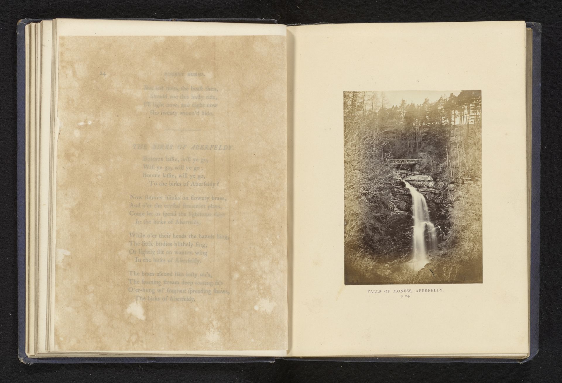 Watervallen van Moness nabij Aberfeldy by Peter Ewing