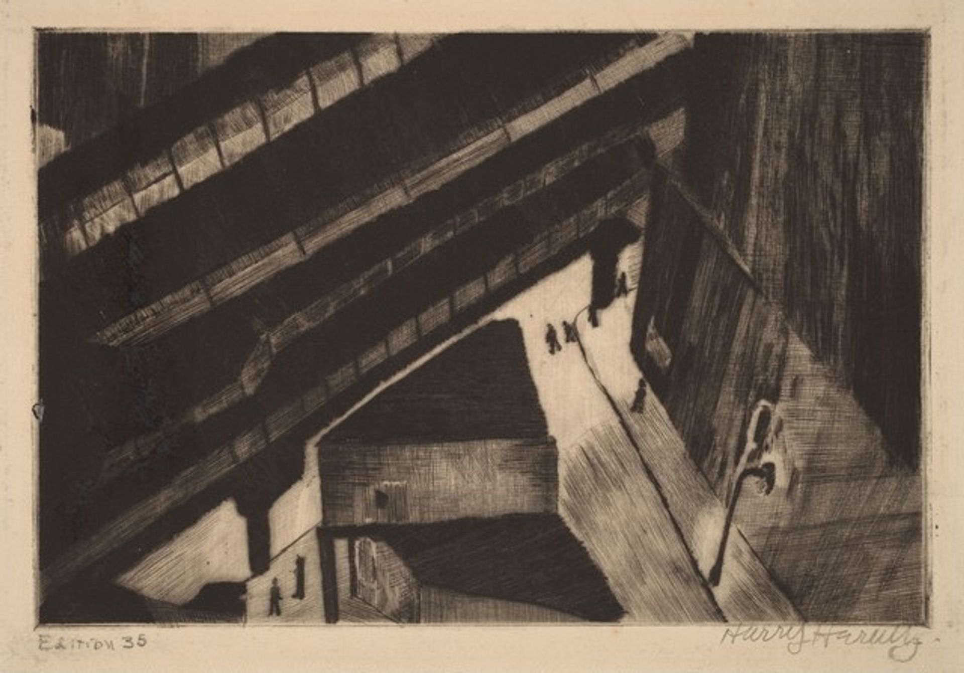 Untitled (El Train) by Harry Hering