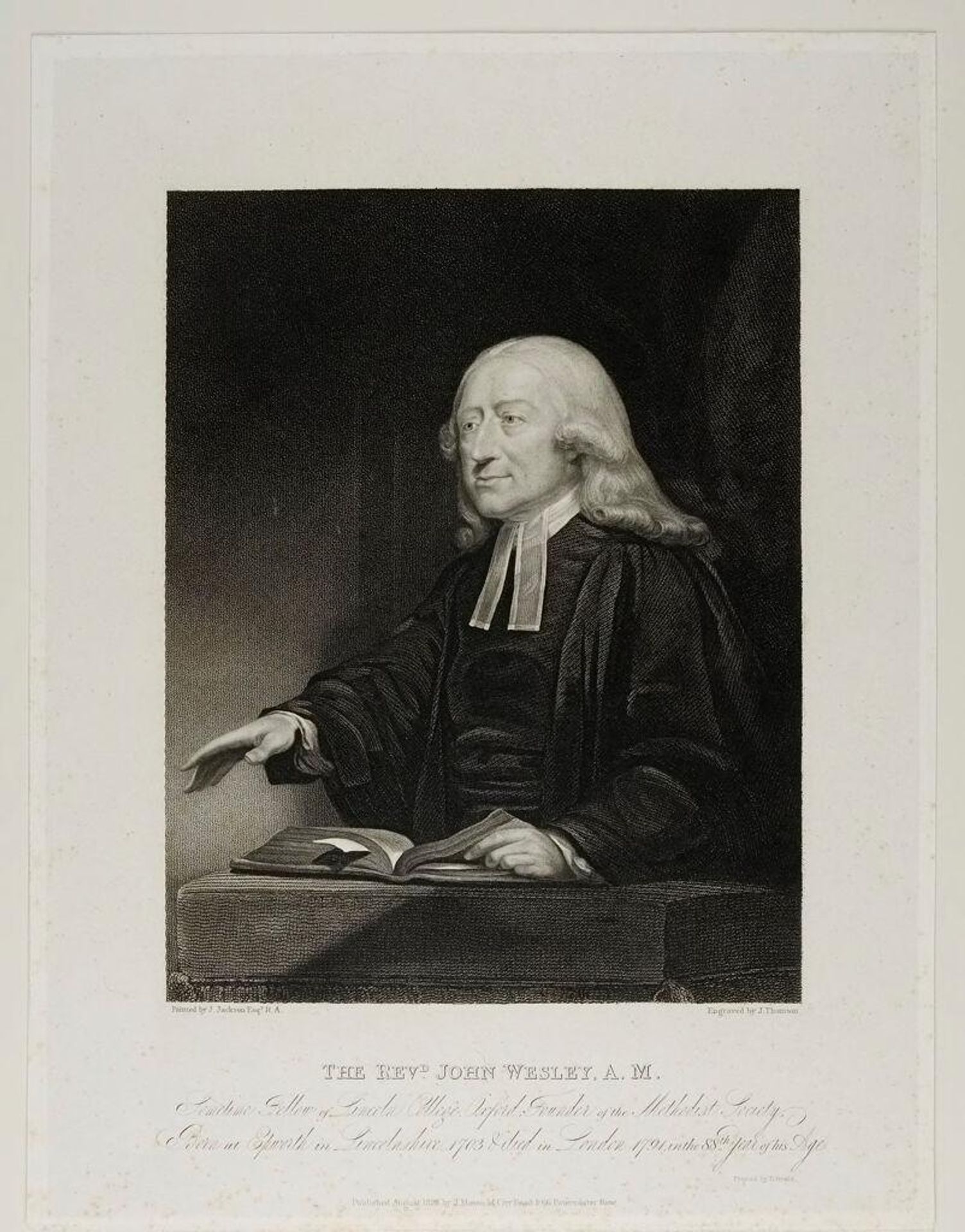 John Wesley by James Thomson