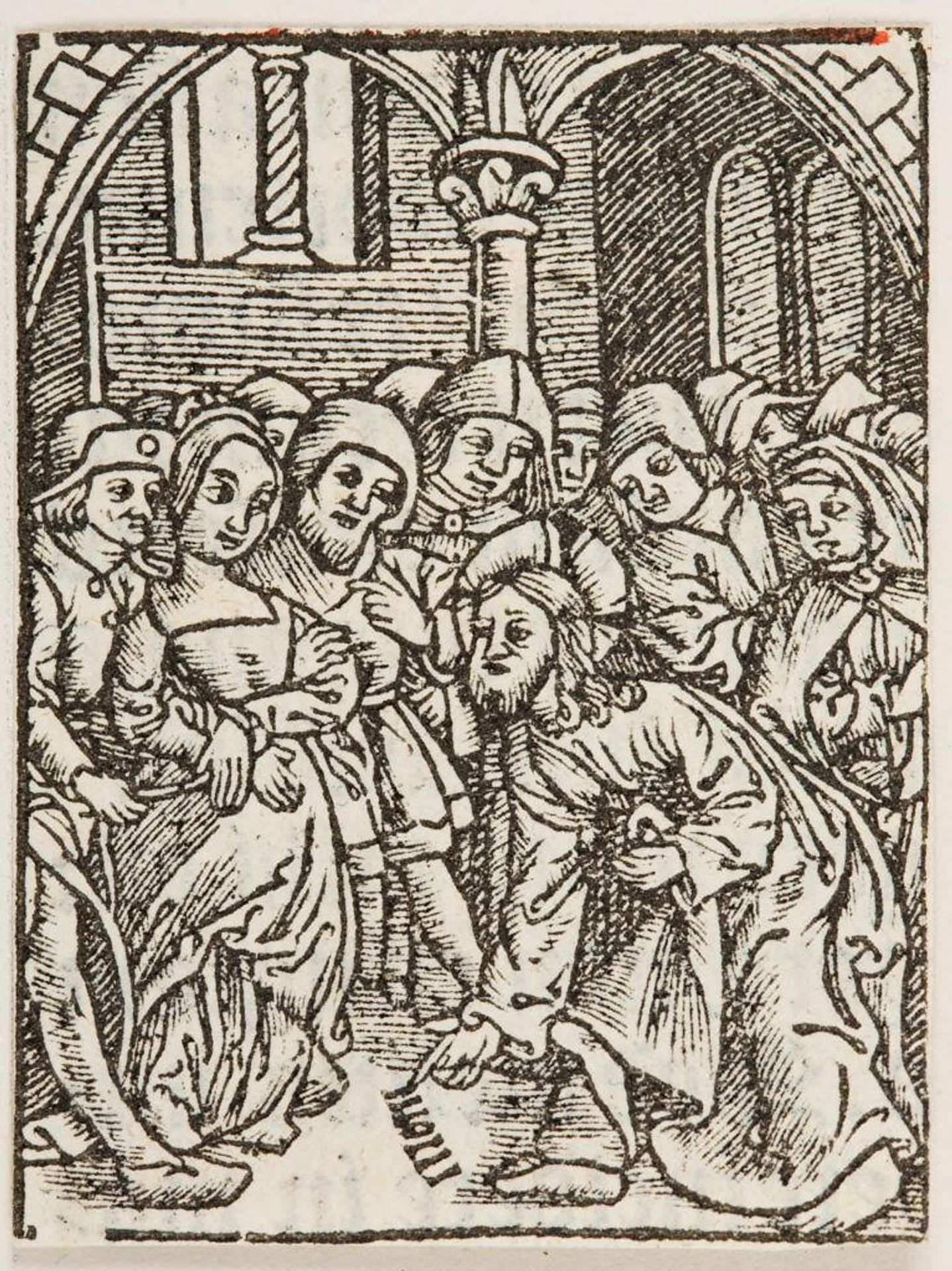 Christ and the Woman Taken in Adultery by Anonymous