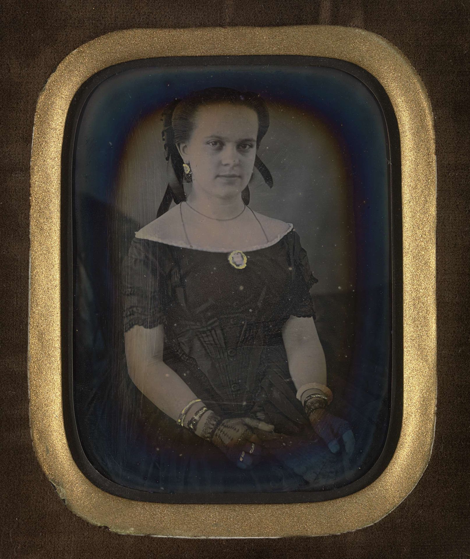 Portret van Margaretha Jacoba Wiggers van Kerchem, echtgenote van Geldolph Adriaan de Lange by D.H. Racine