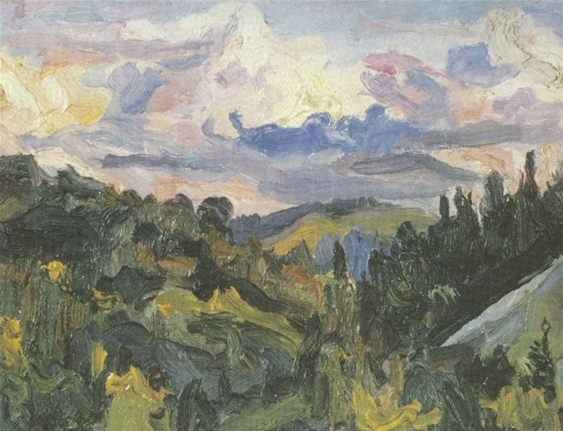 Evening Approaches by Oleksa Novakivskyi