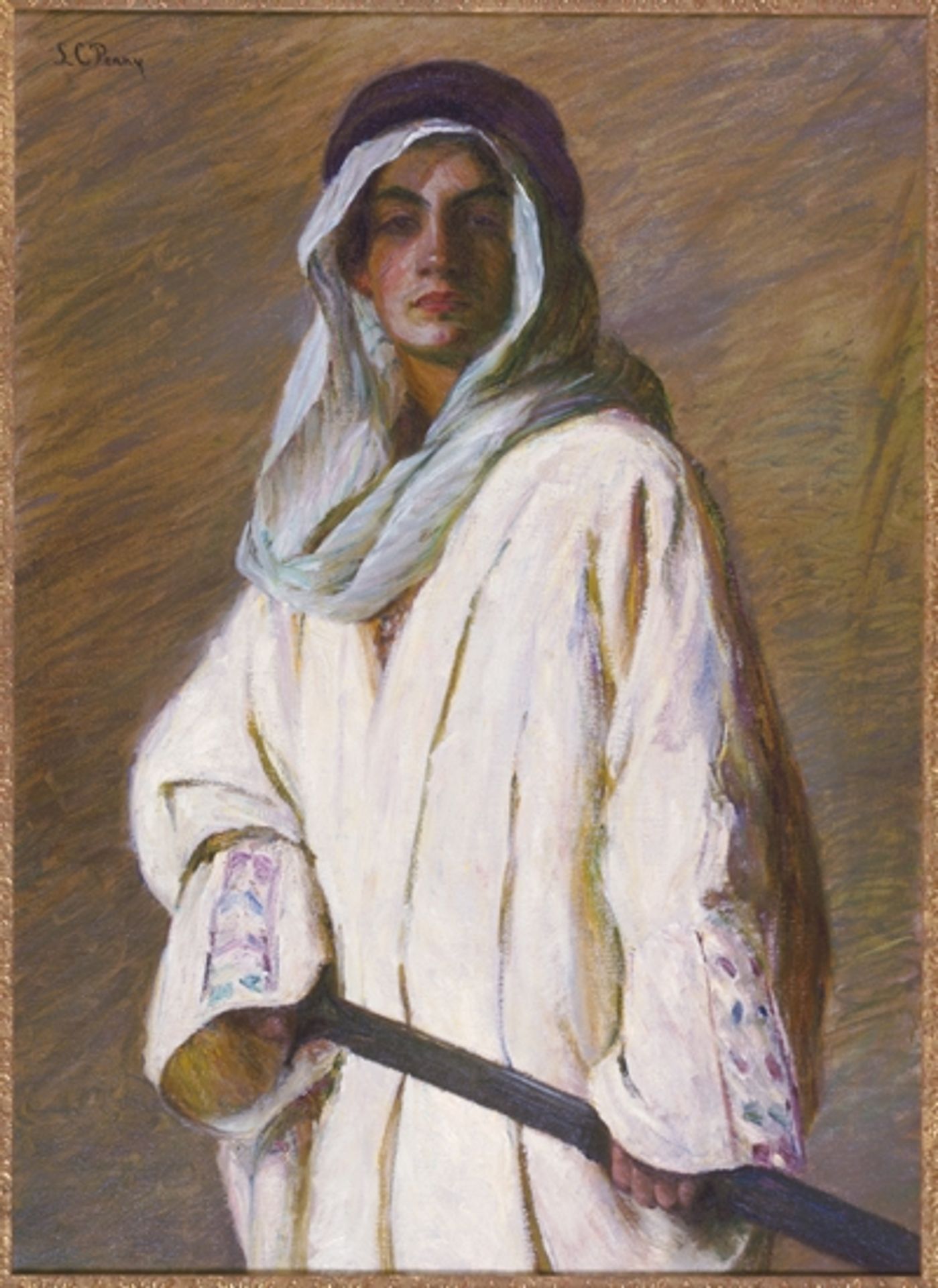 Portrait of Kahlil Gibran by Lilla Cabot Perry