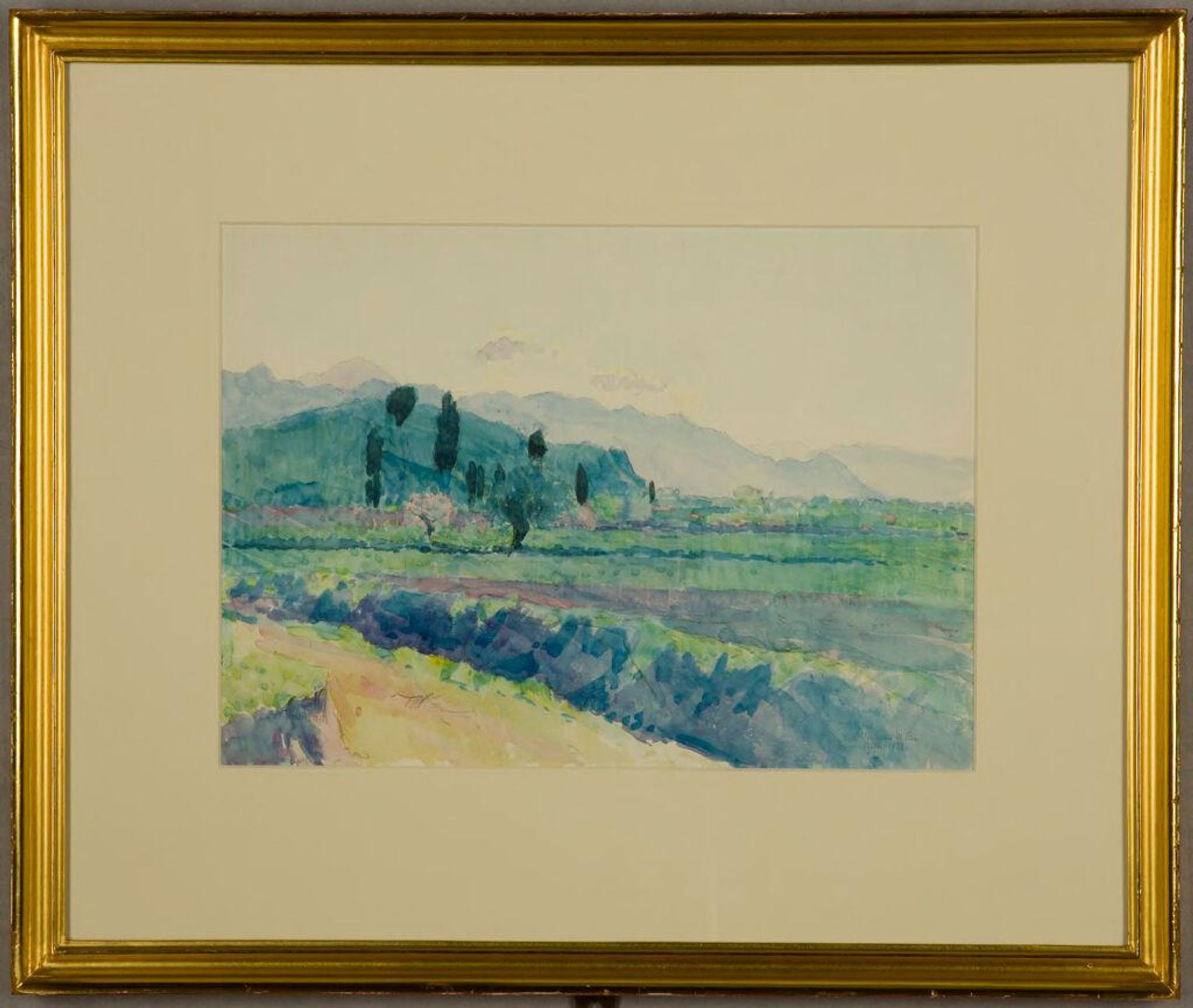 Landscape, Pyrgos, Greece by Denman Waldo Ross