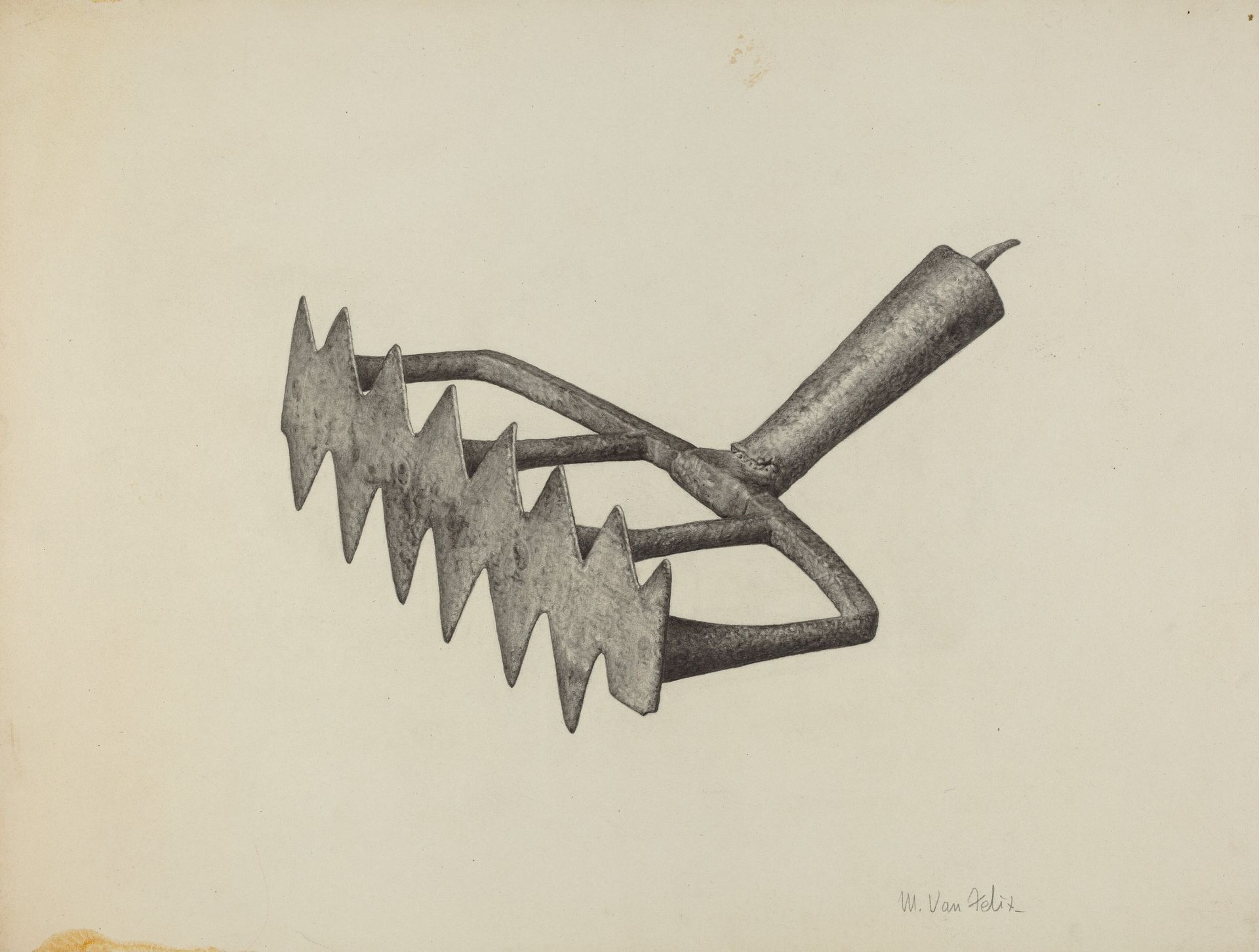 Oven Scraper by Maurice Van Felix