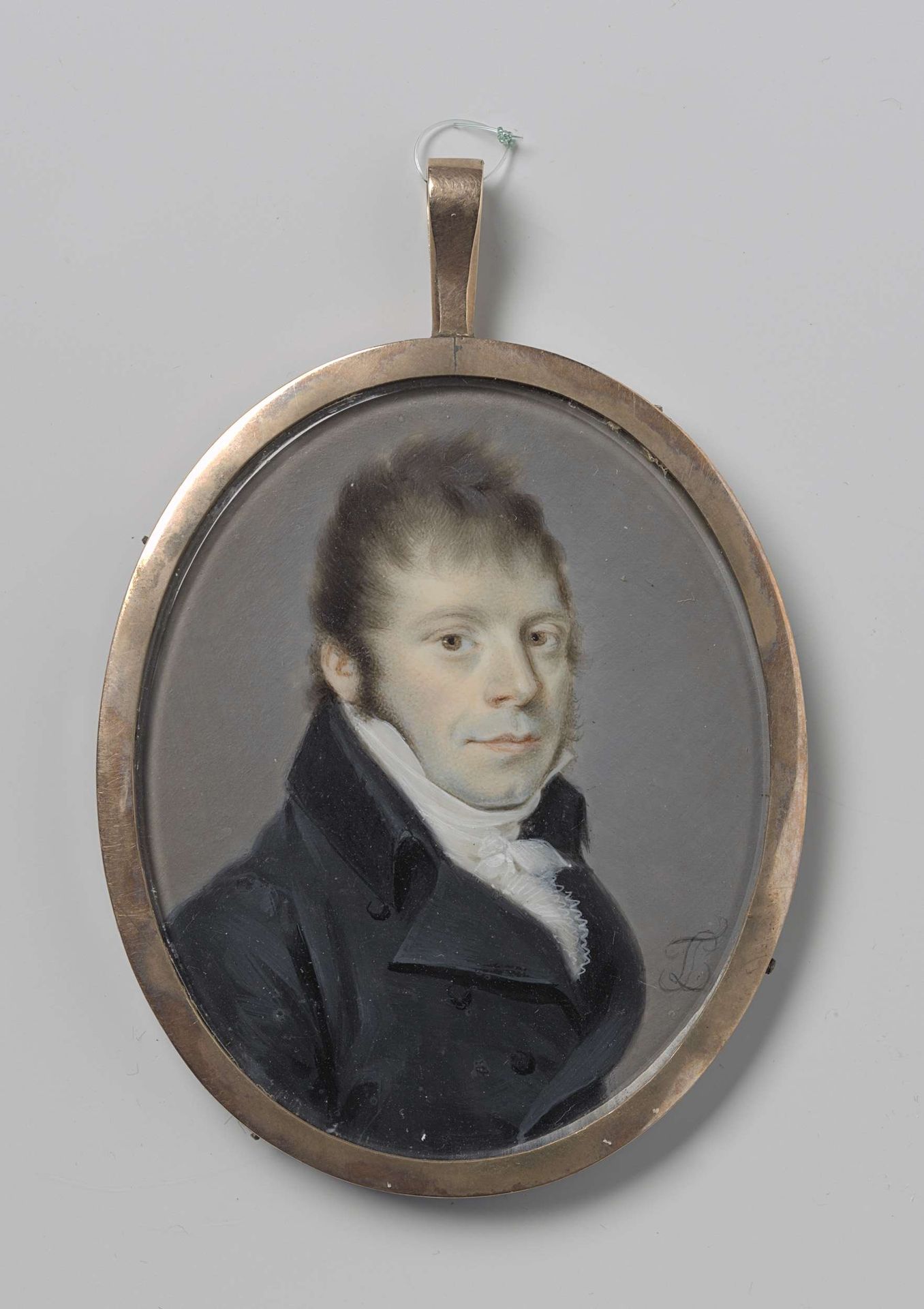 Portret van een man by Leonardus Temminck