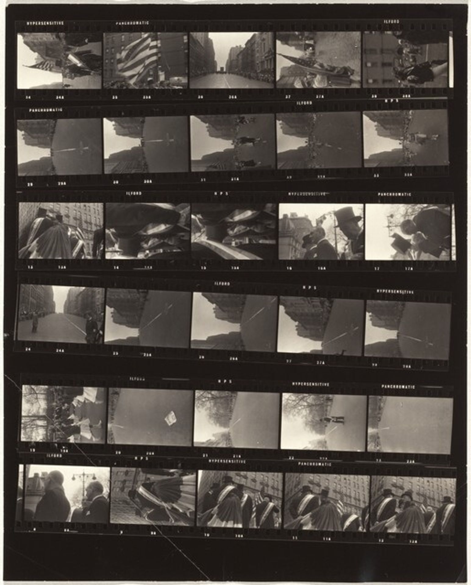 Saint Patrick's Day parade--New York City 1 by Robert Frank