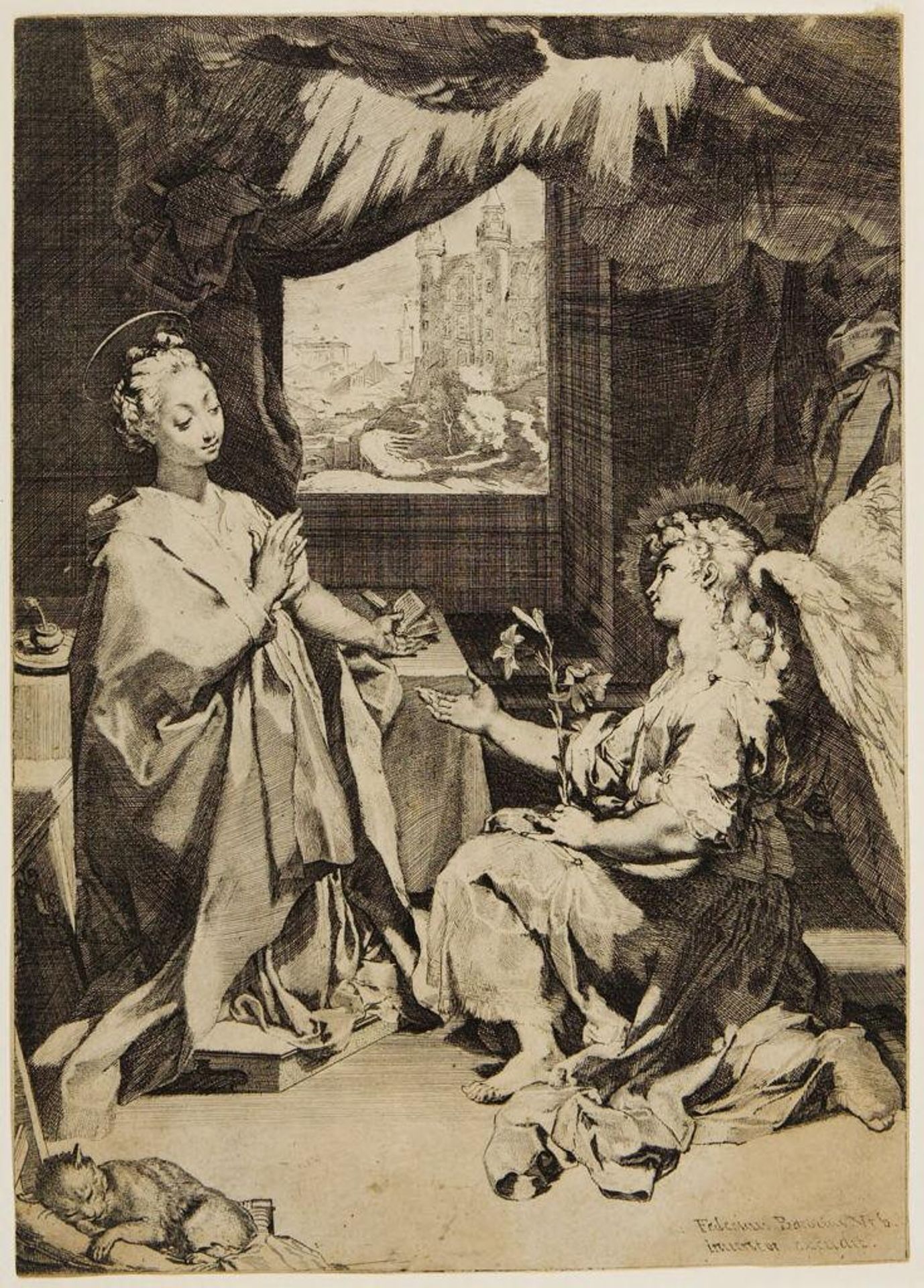 Annunciation by Federico Barocci