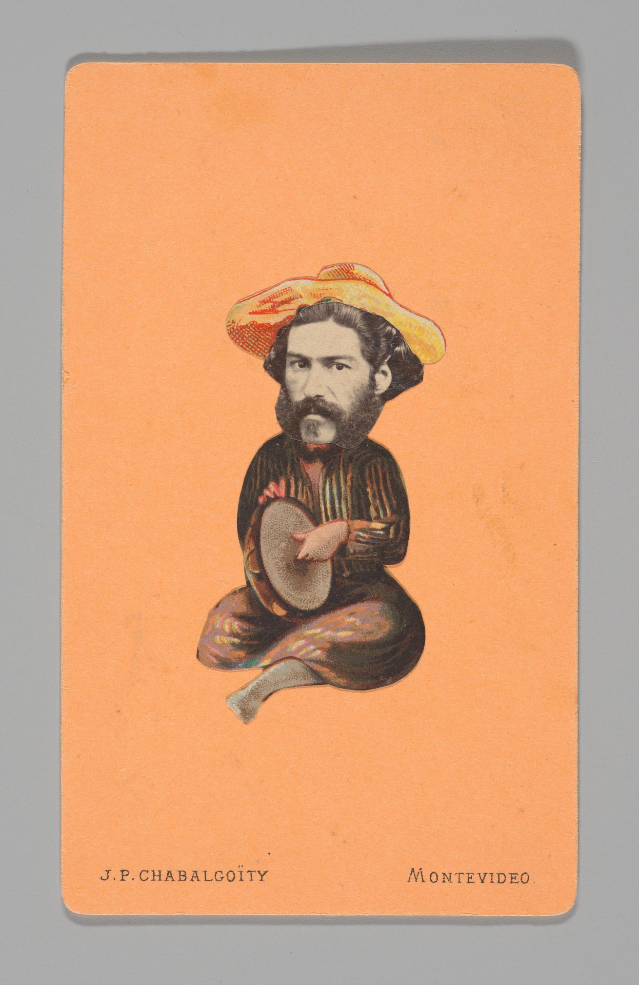 [Photo Collage: Man Playing Cymbals] by Juan Pedro Chabalgoity
