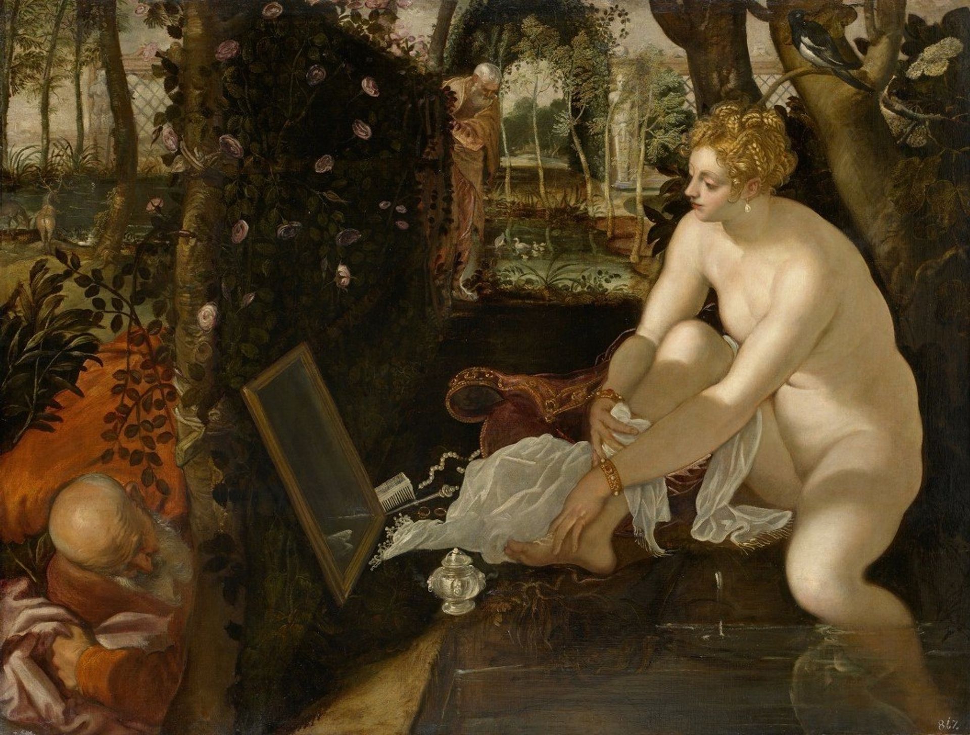 Susanna And The Elders by Jacopo Tintoretto