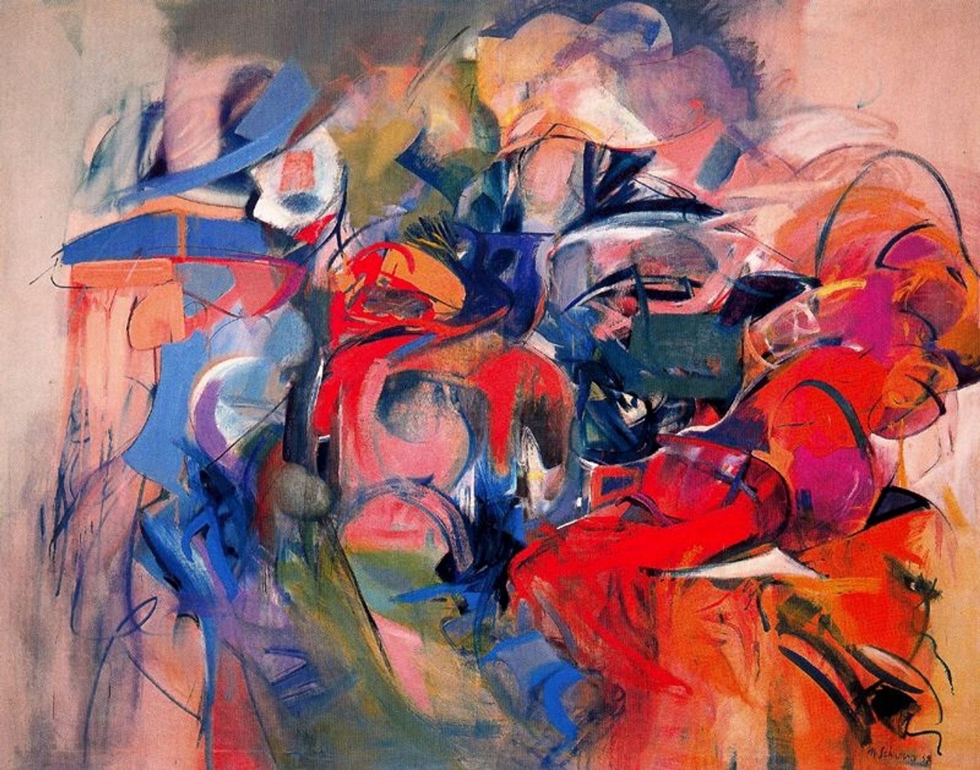 Fanfare by Miriam Schapiro