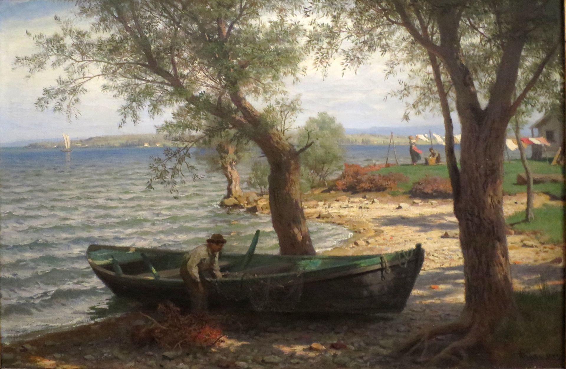 Lake Constance by Hans Gude