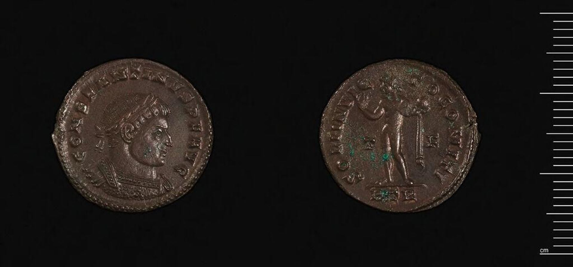 Coin of Constantine I, Trier by Constantine I
