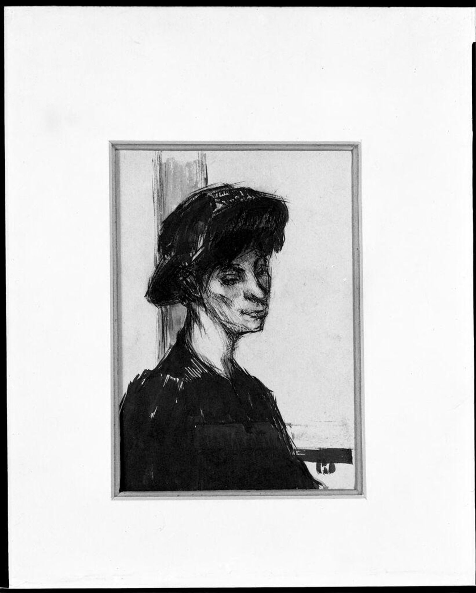 Head of a Woman by Charles Demuth