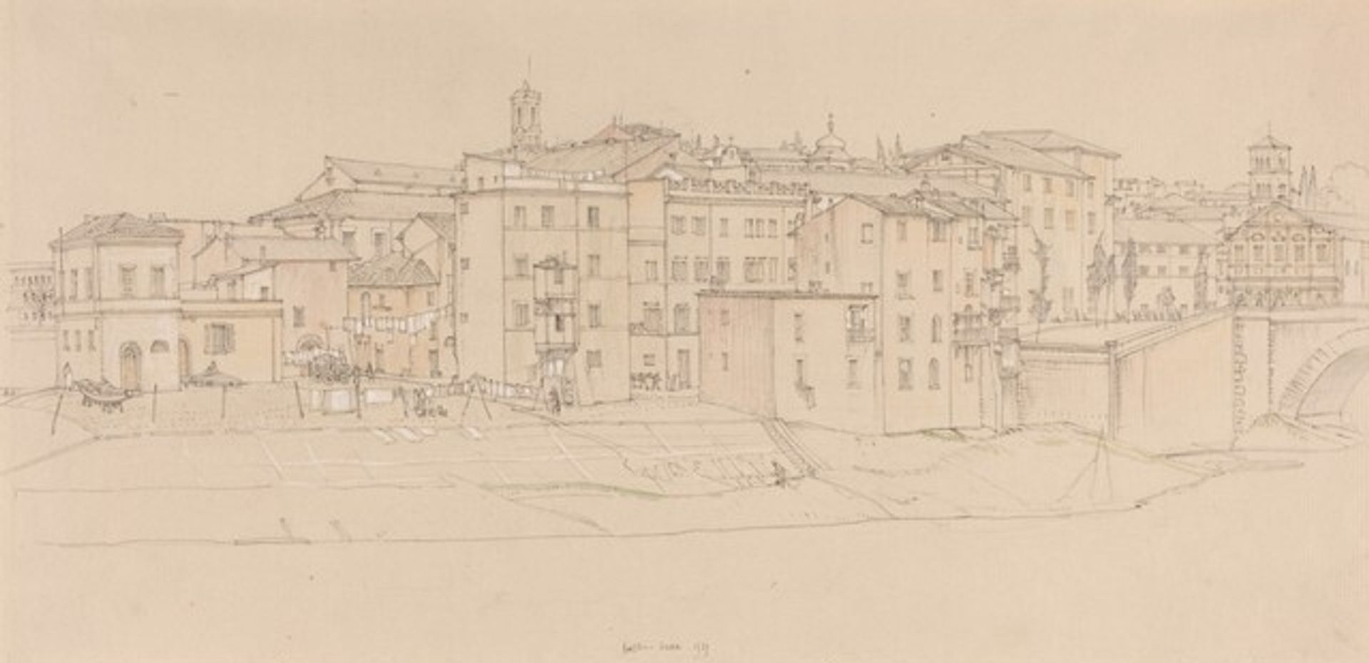 Tiber-Island, Rome by Robert Austin