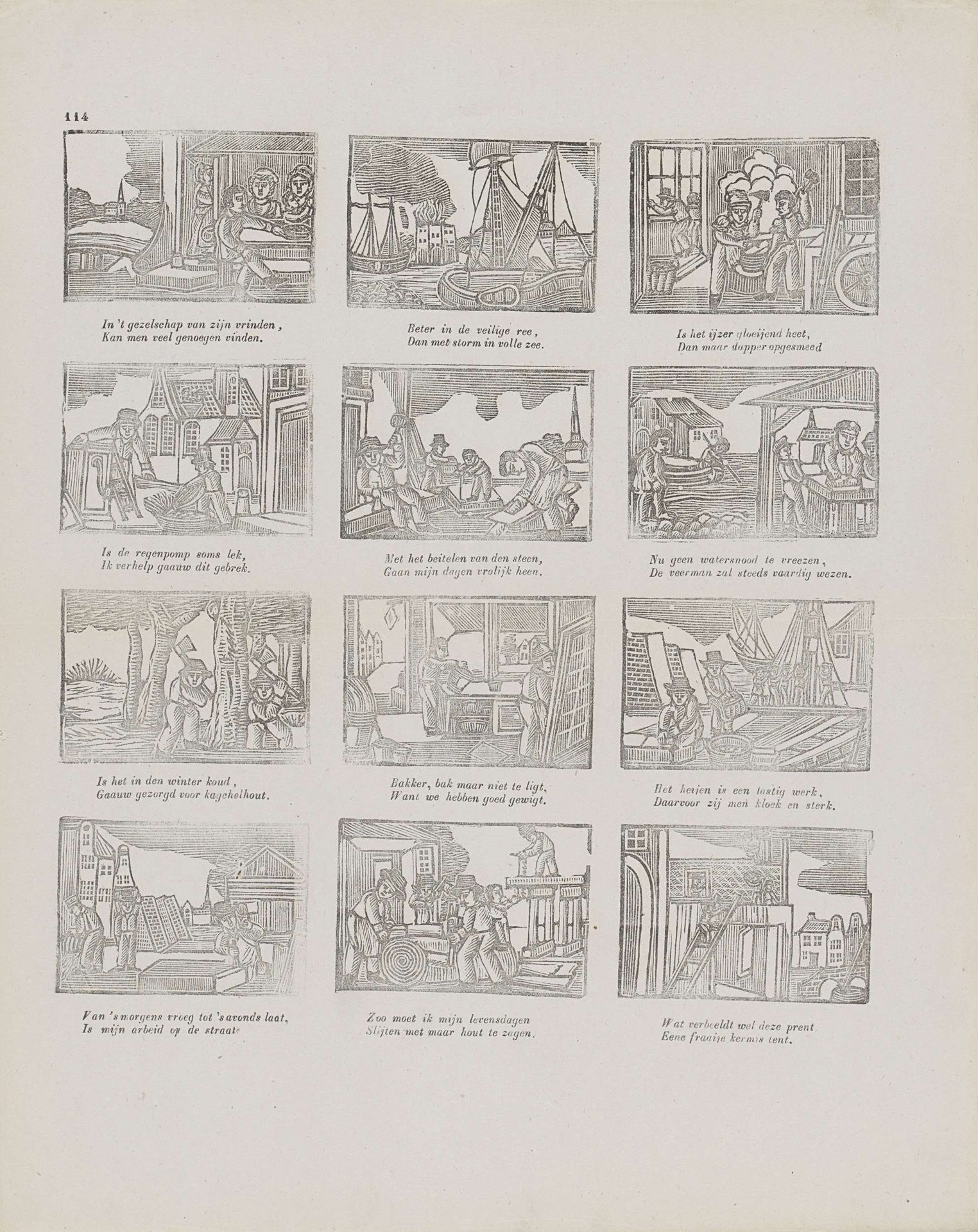 Ambachten en bezigheden by Lutkie & Cranenburg