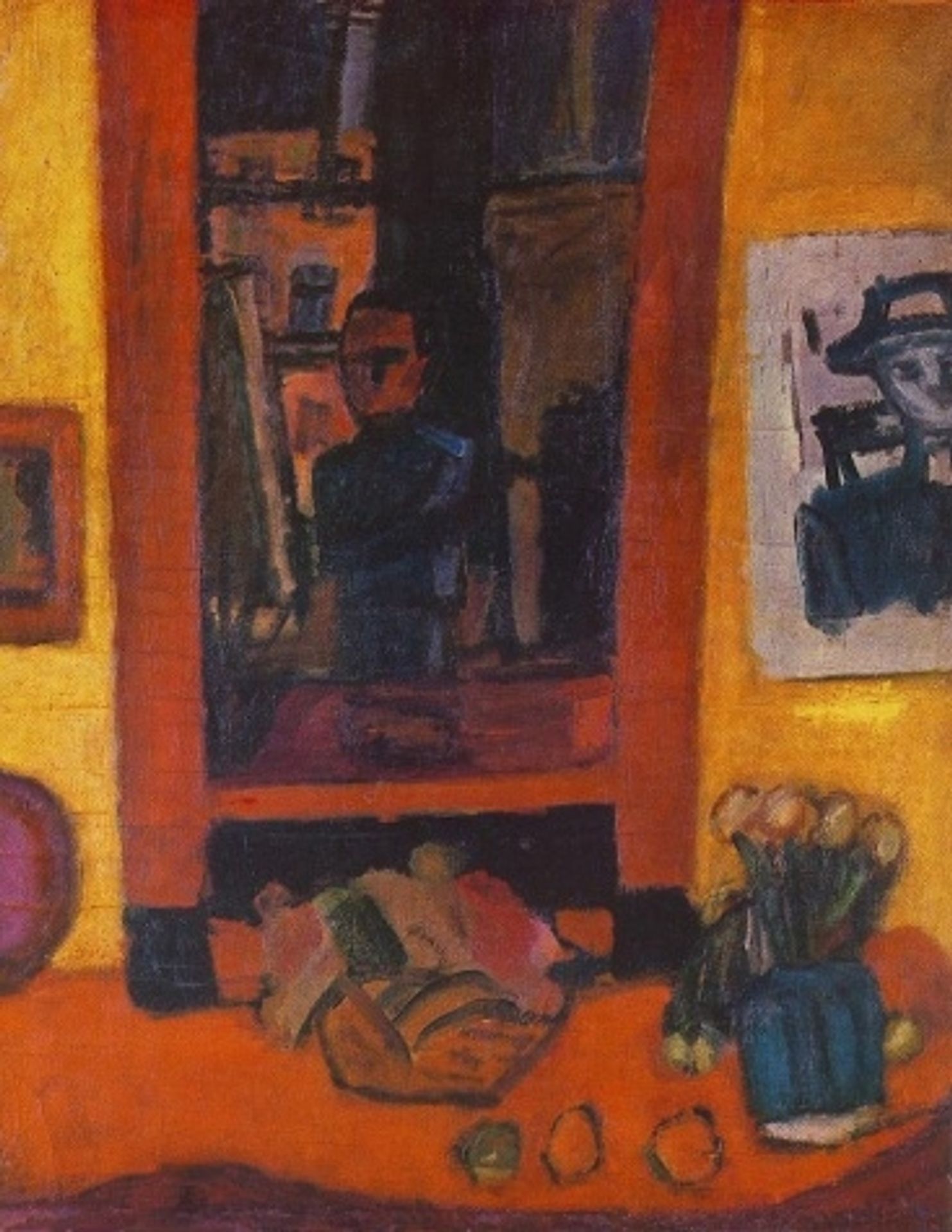 In the Atelier by Bela Czobel