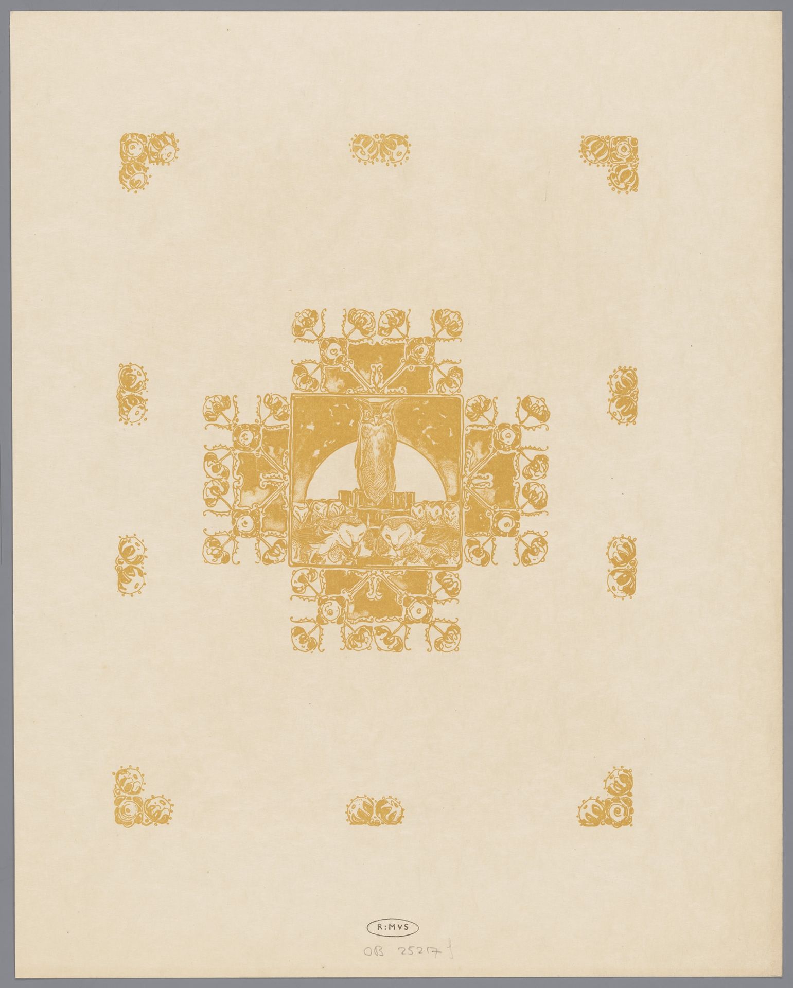 Ornamentiek en uilen by Bernard Willem Wierink