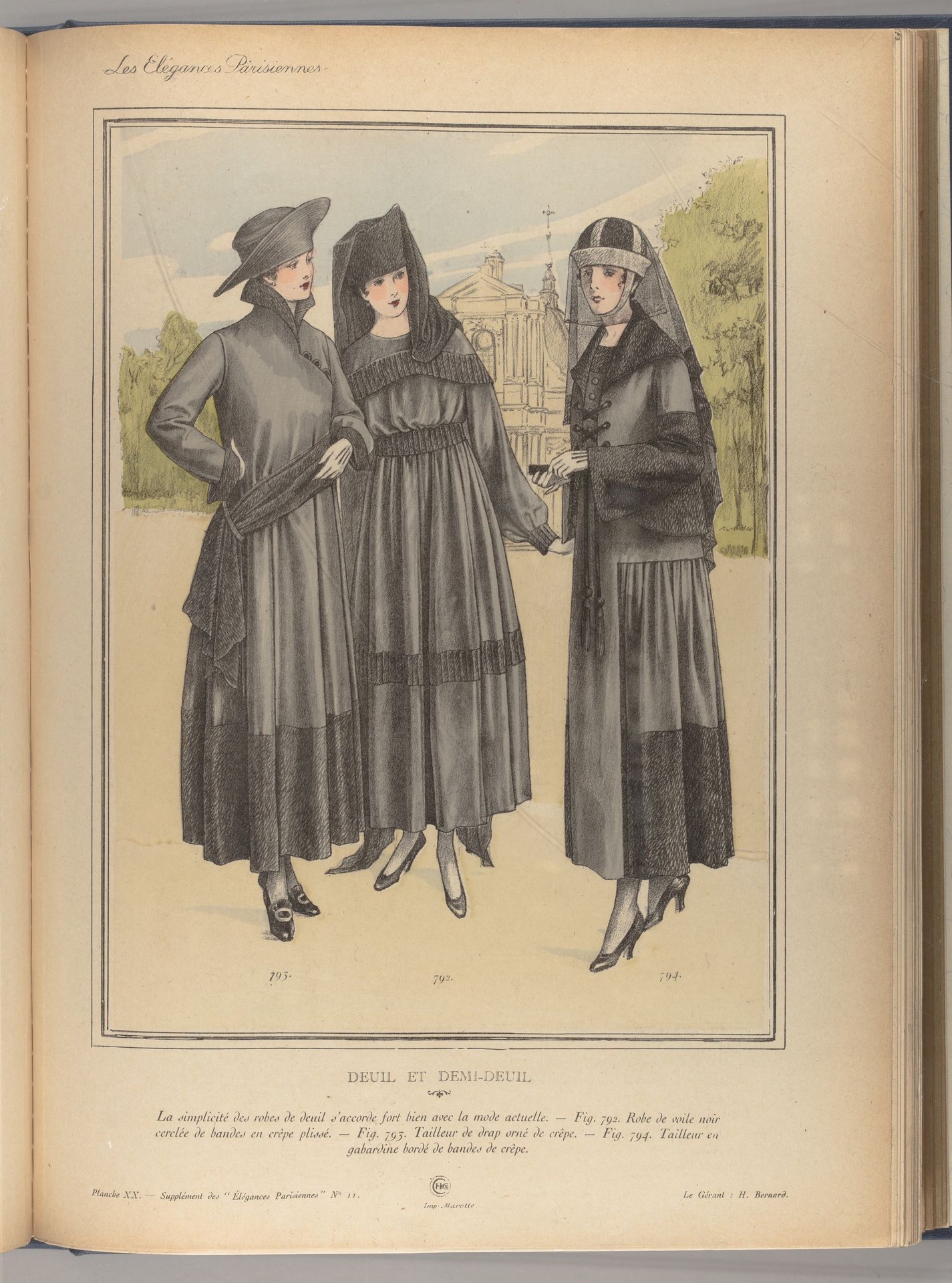 Les élégances Parisiennes : publication officielle des Industries francaises de la mode by Hachette