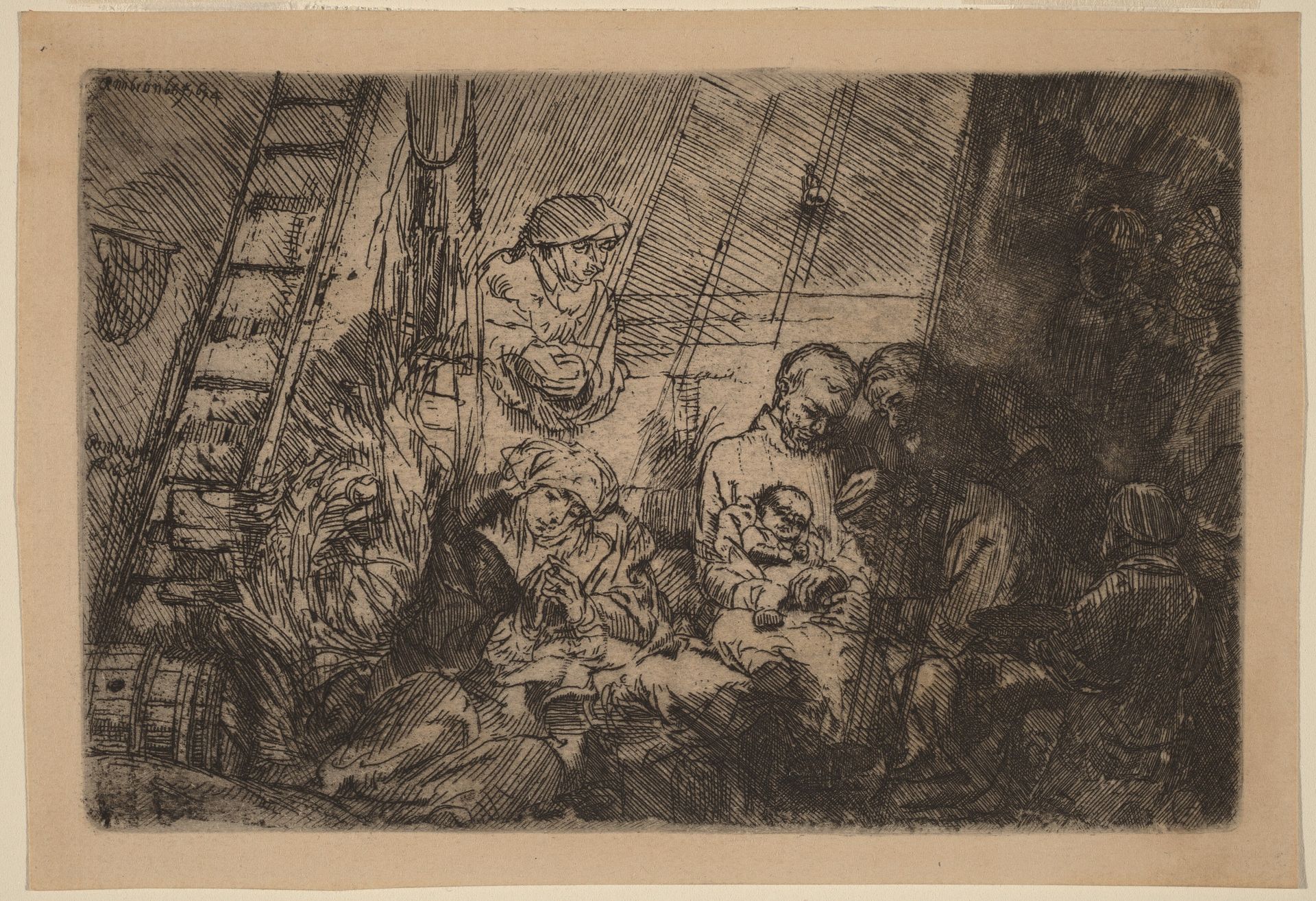 The Circumcision in the Stable by Rembrandt van Rijn