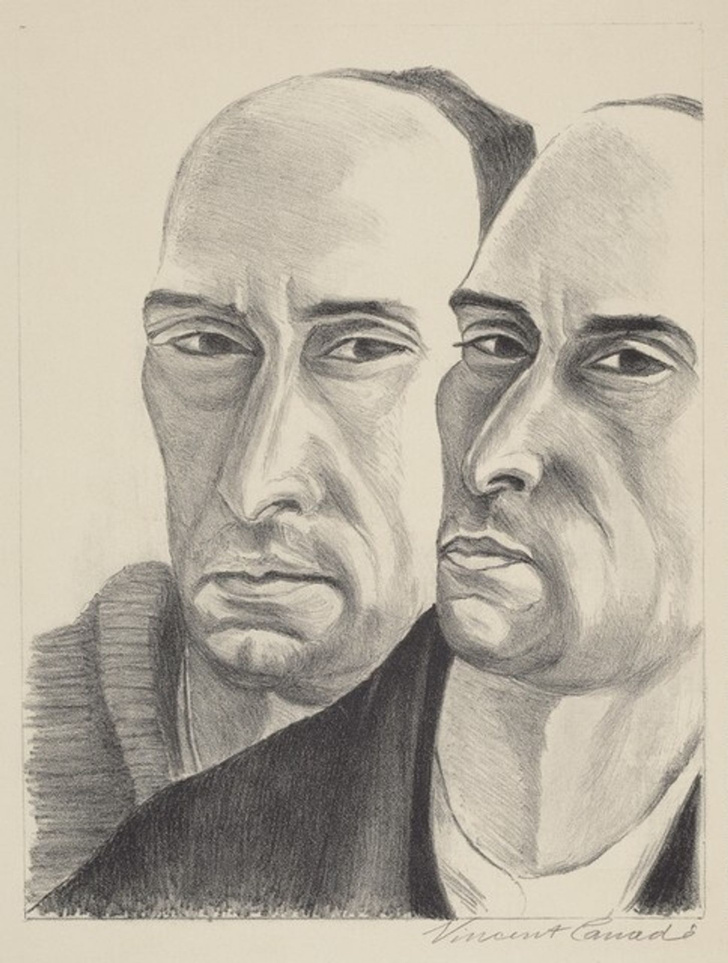 Double Self-Portrait by Vincent Canadè