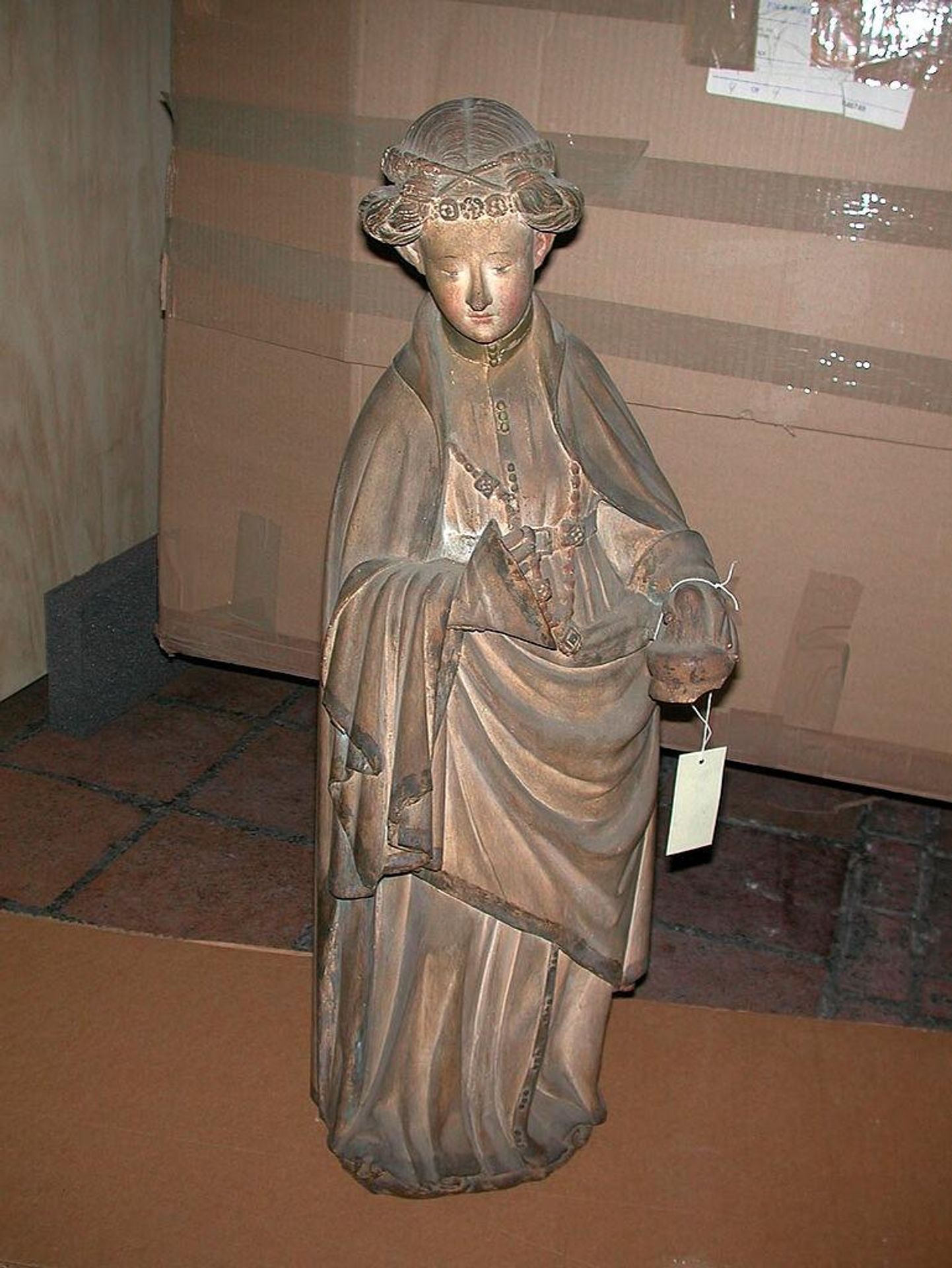 Replica of Foolish Virgin (14th Century) by Unidentified Maker