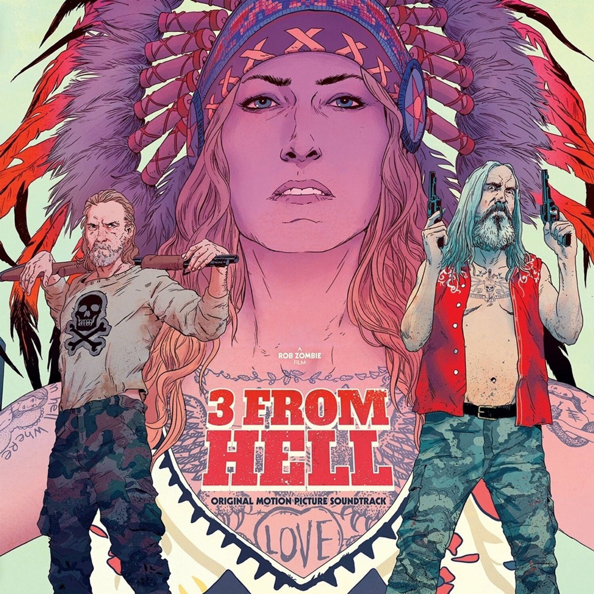 3 From Hell – Album Artwork by Robert Sammelin
