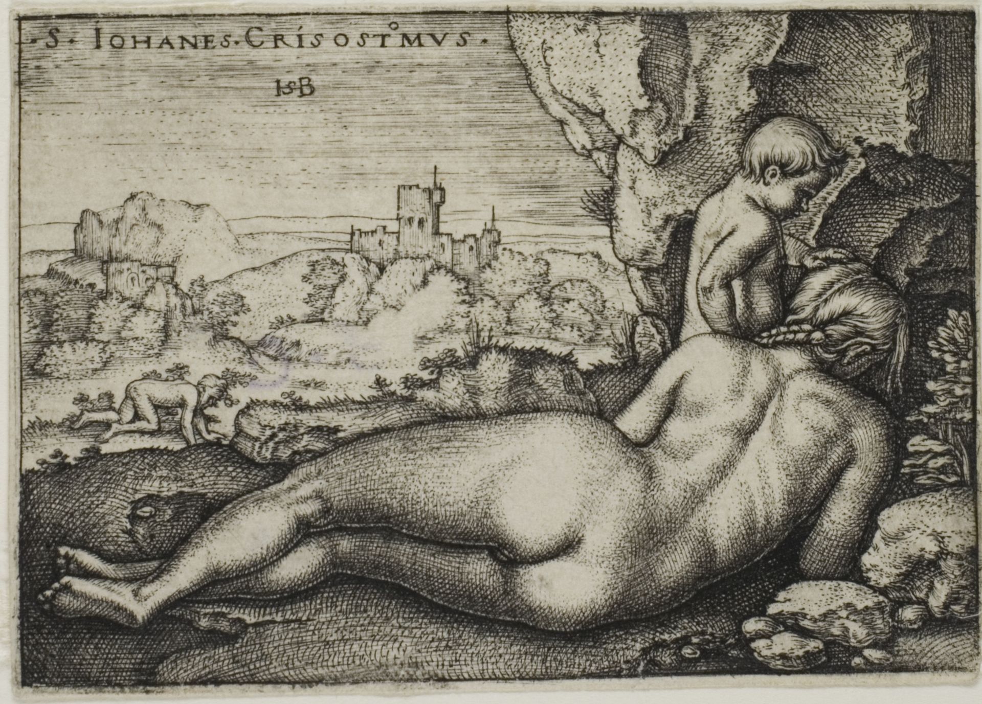 Penance of St. John Chrysostomus by Sebald Beham