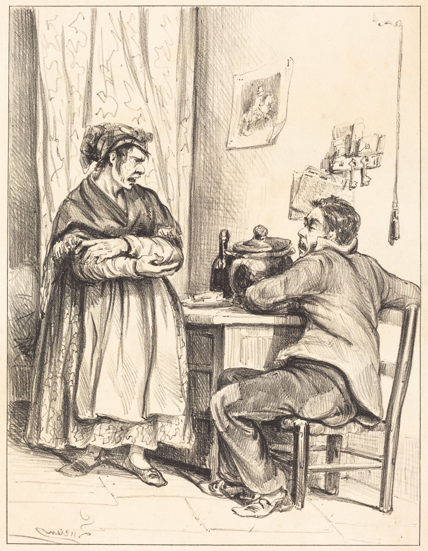 Domestic Dispute by Lucien