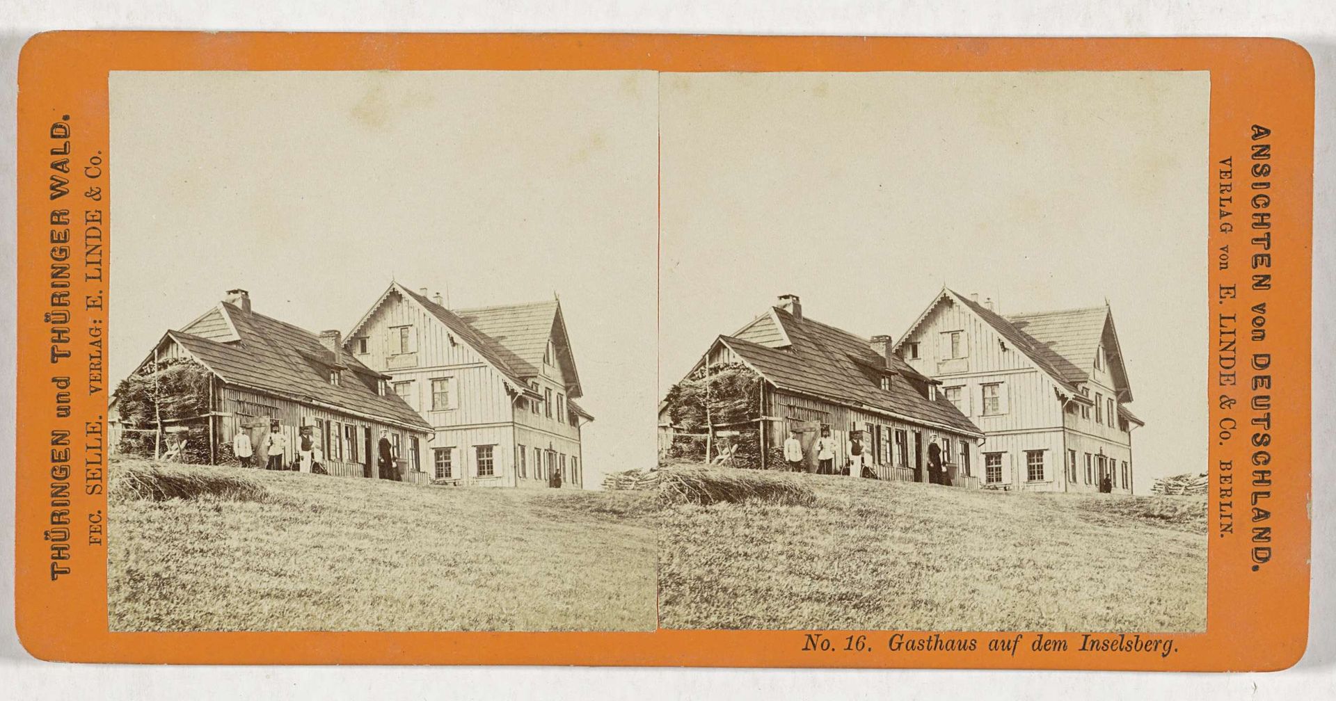 Pension op de Großer Inselsberg by Hermann Selle