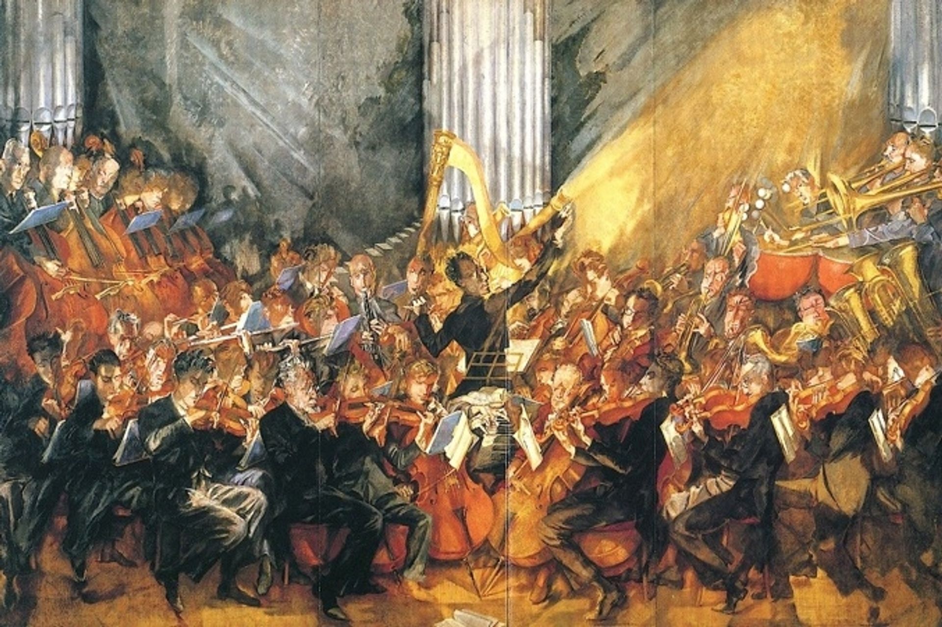 Orchestra by Max Oppenheimer