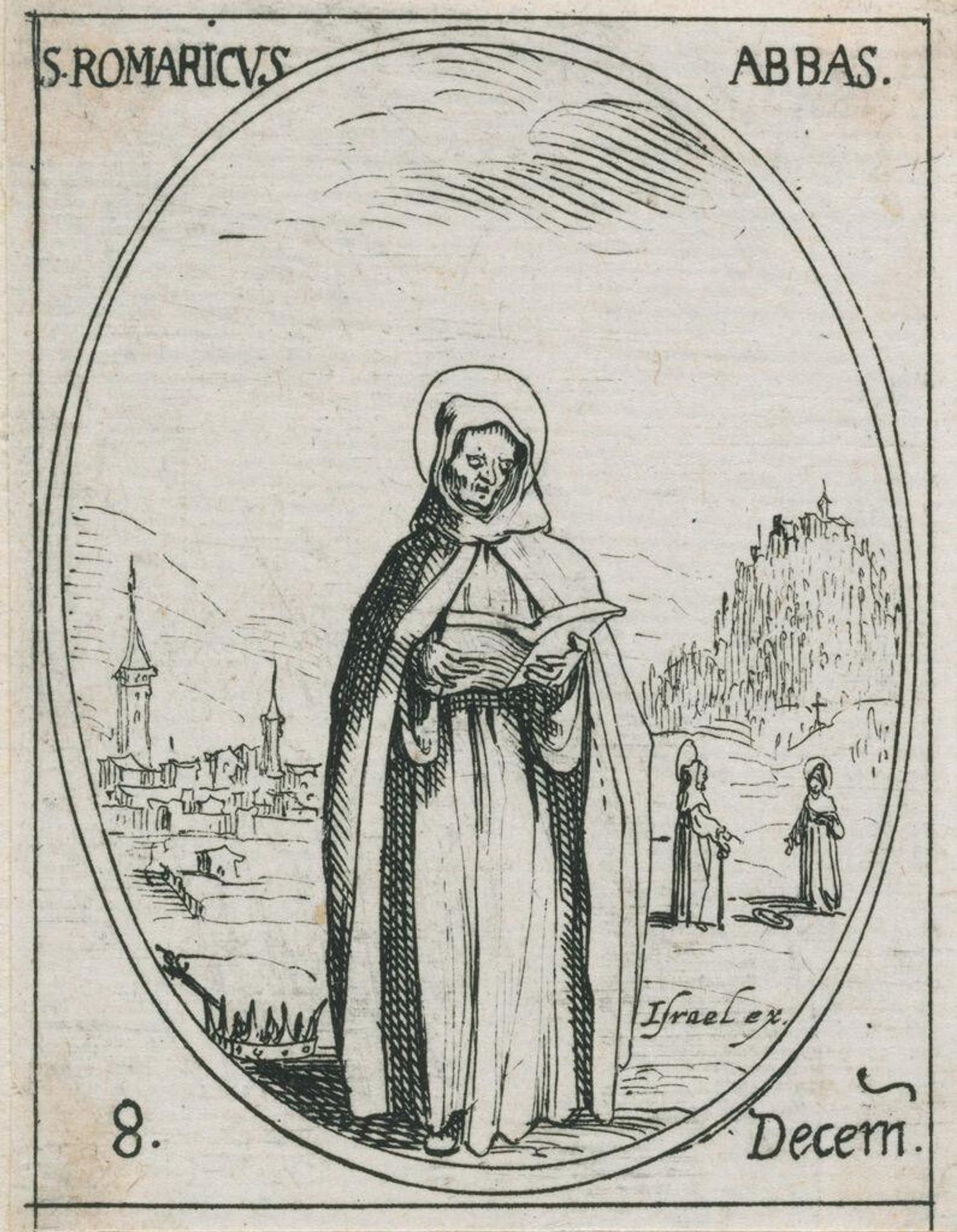 Saint Romaricus by Jacques Callot