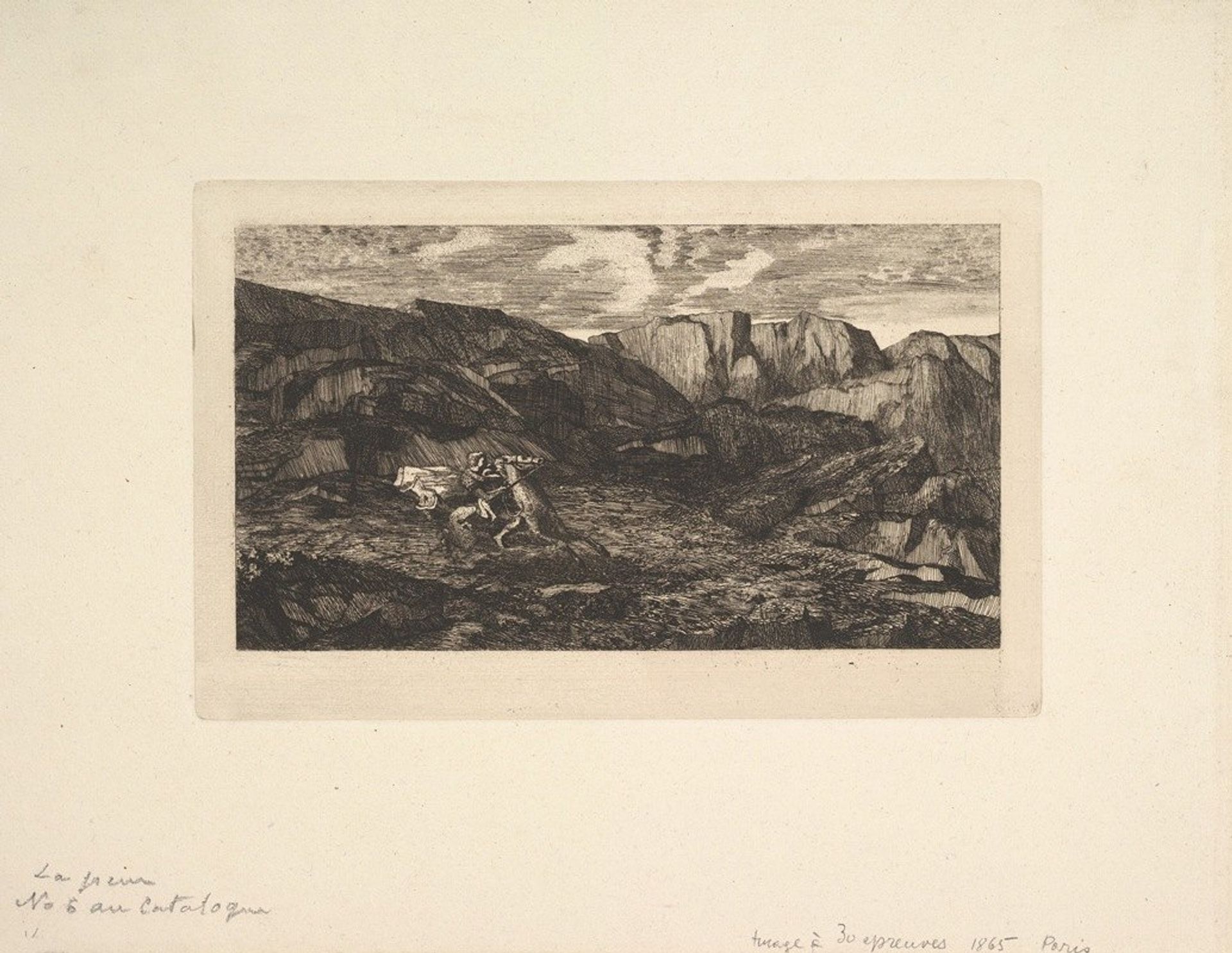 Fear by Odilon Redon
