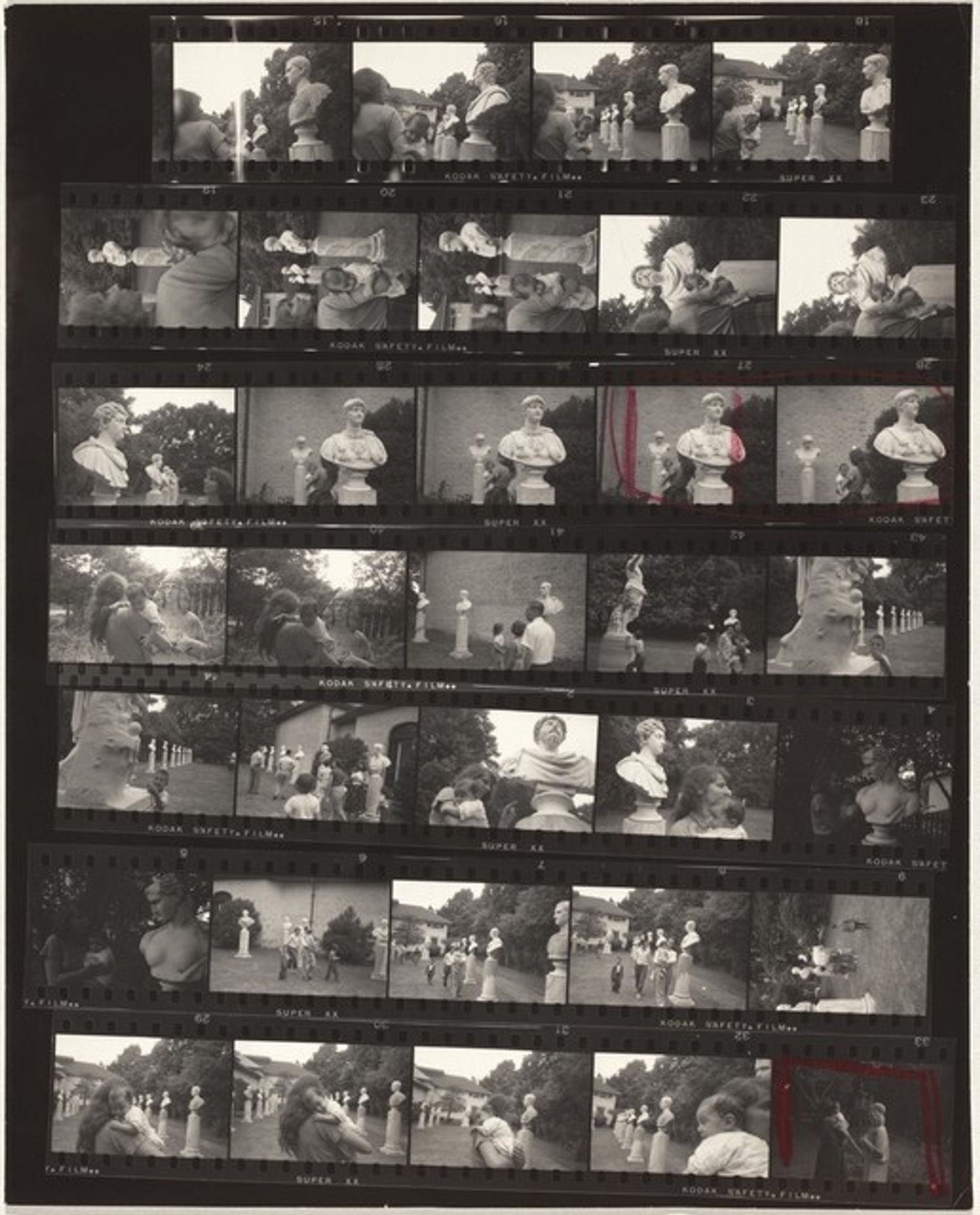 Family and Ben Schultz--Southampton no number by Robert Frank