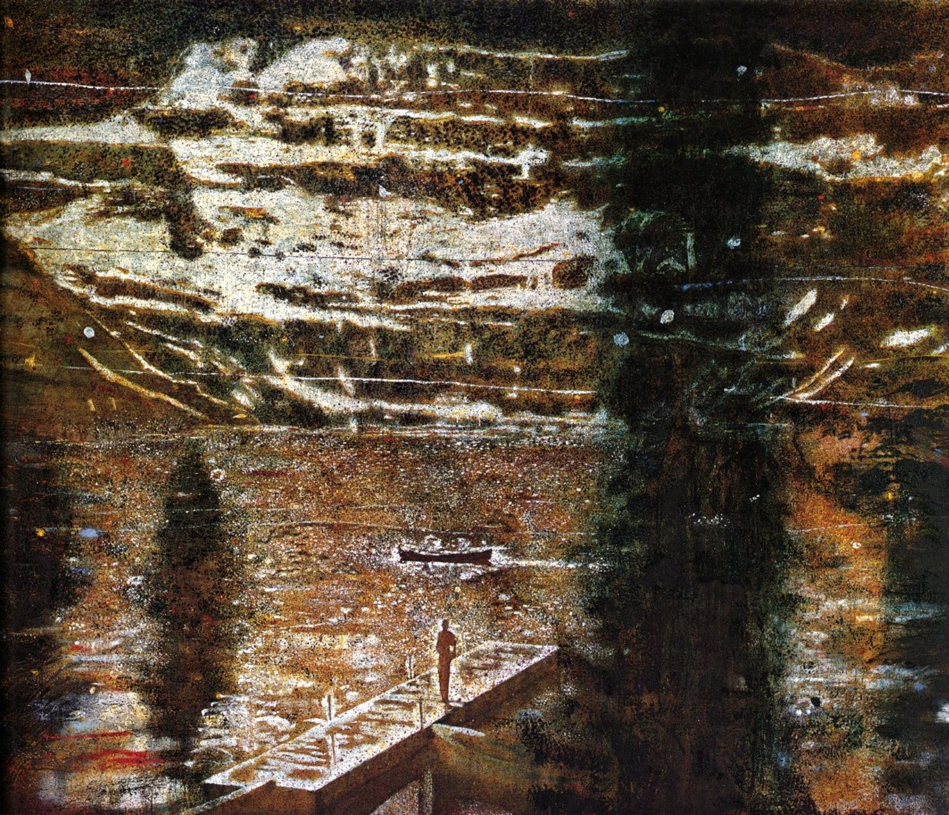 Jetty by Peter Doig