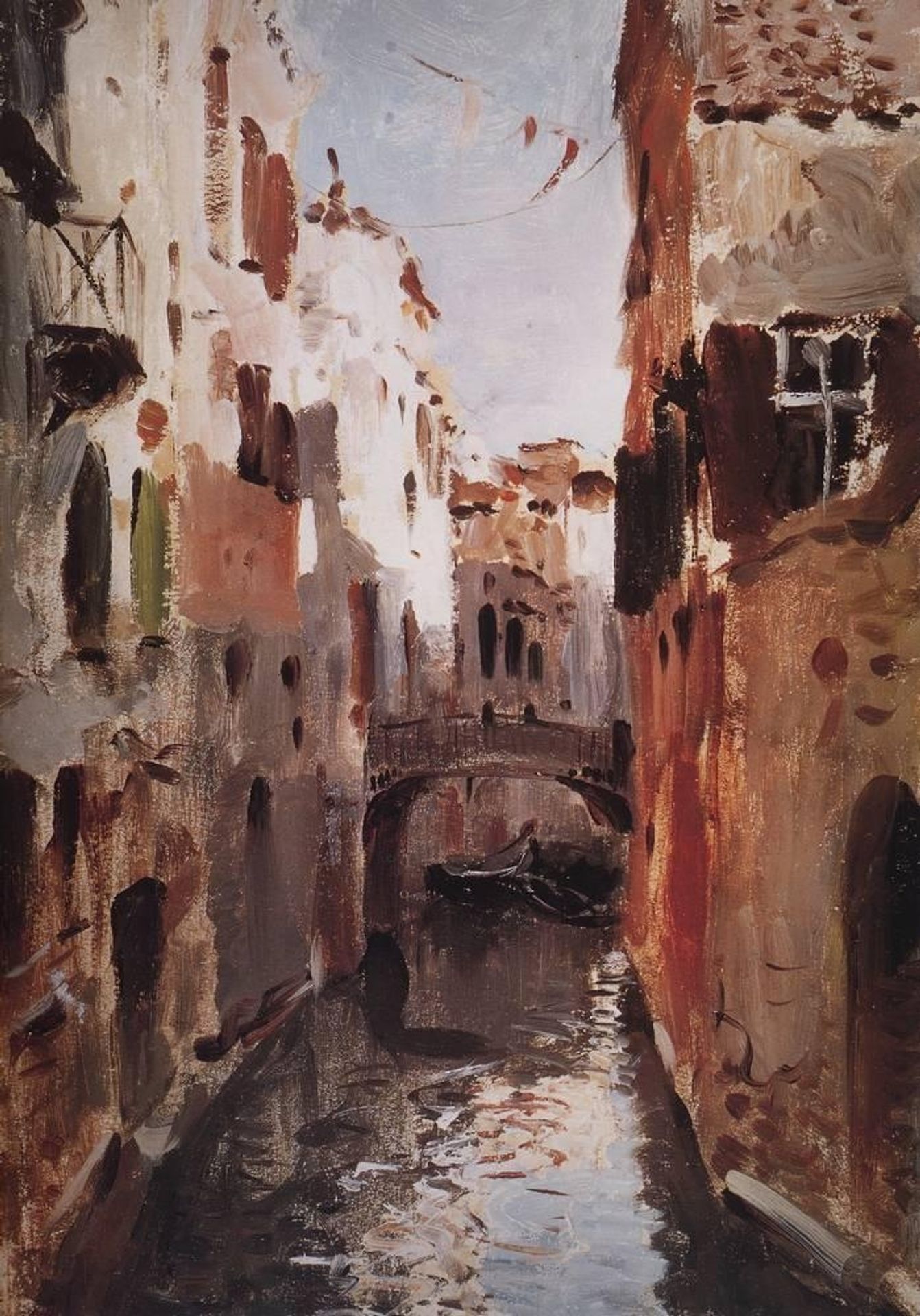Canal in Venice by Isaac Levitan