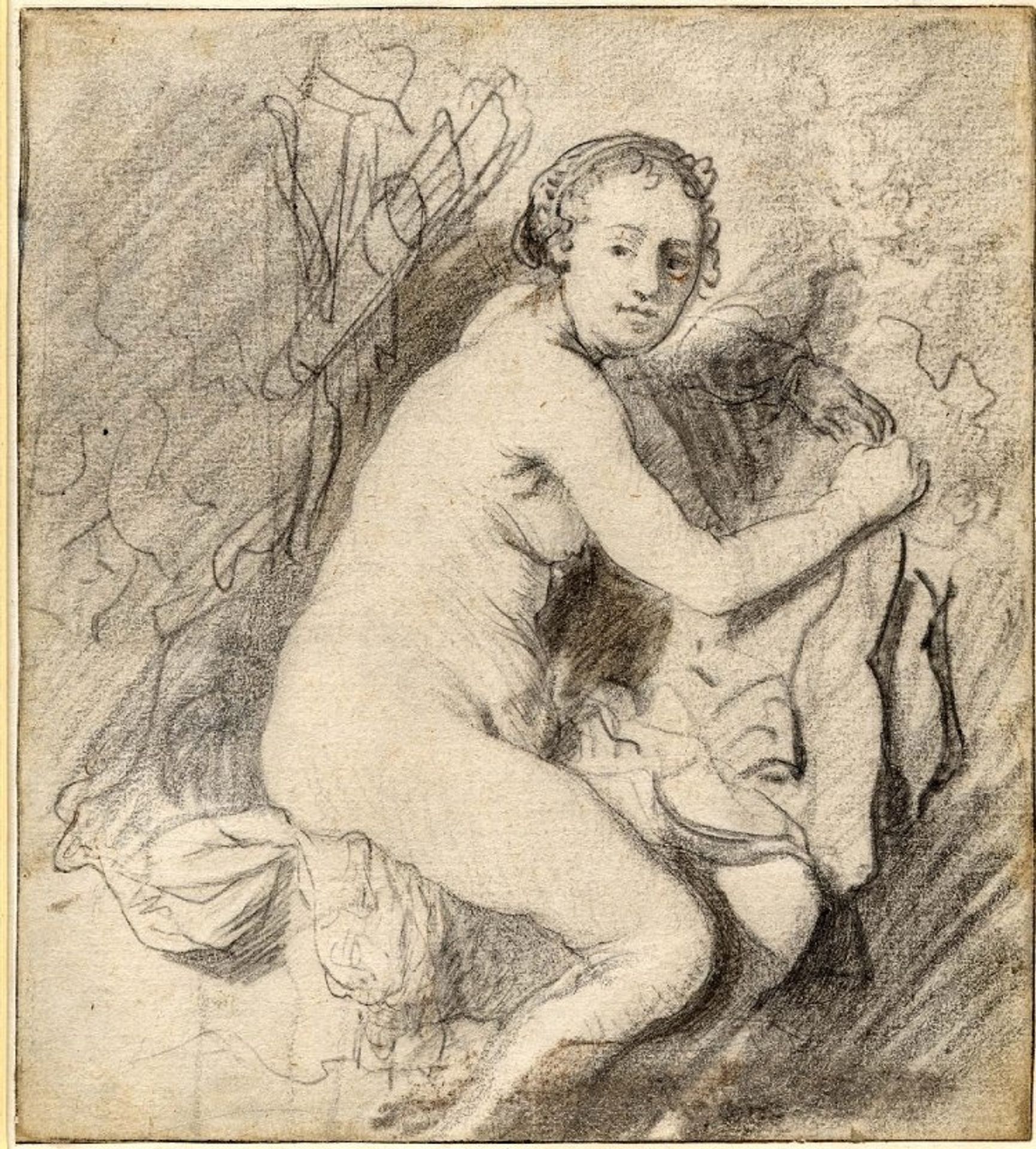 Diana at the Bath by Rembrandt van Rijn