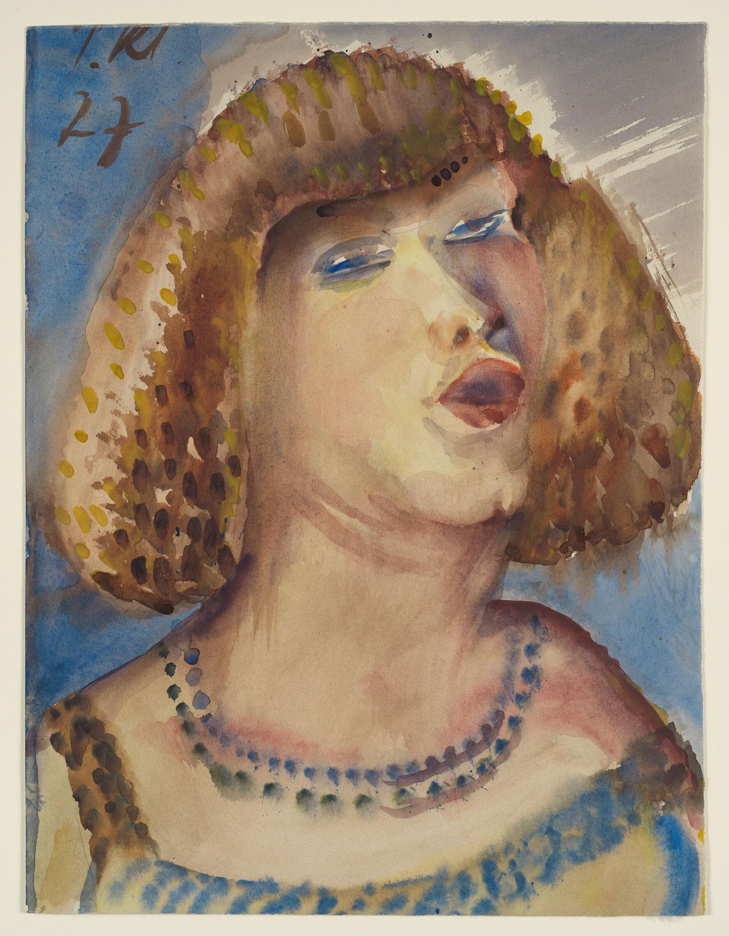 Head of a Woman by Paul Kleinschmidt