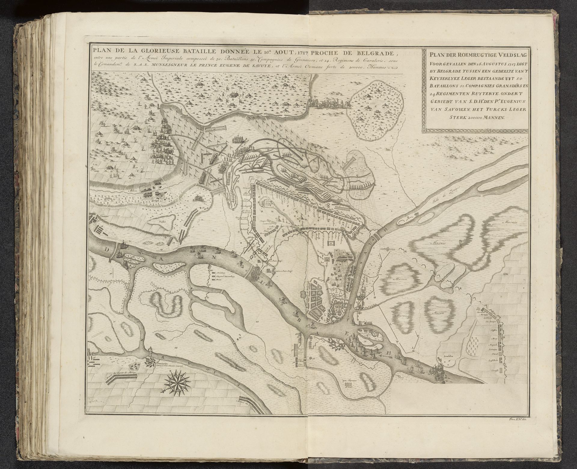 Slag bij Belgrado, 1717 by Anonymous
