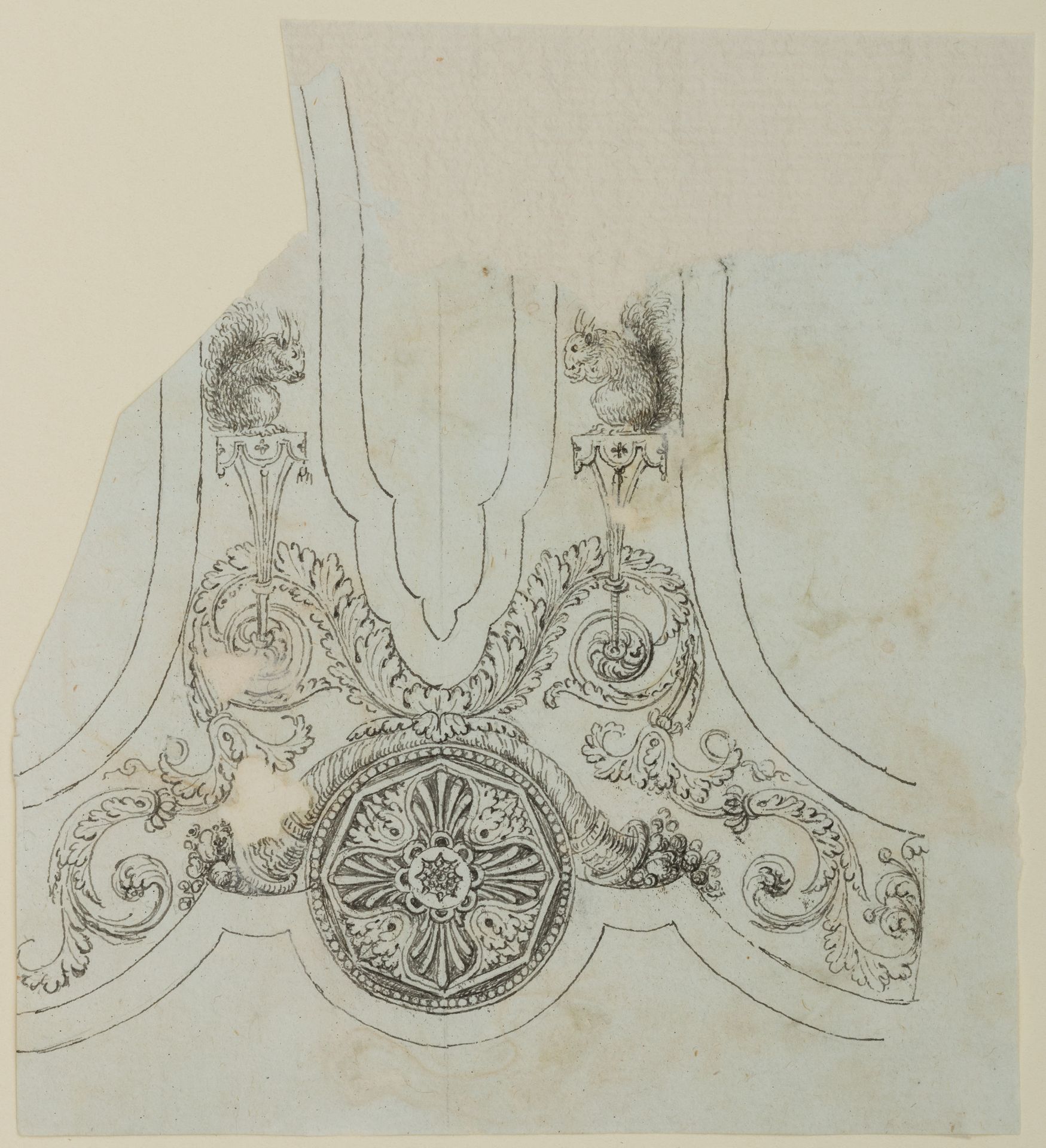 Design for the Decoration of the Surround of the Barrel Tang of a Firearm by Nicolas Noël Boutet