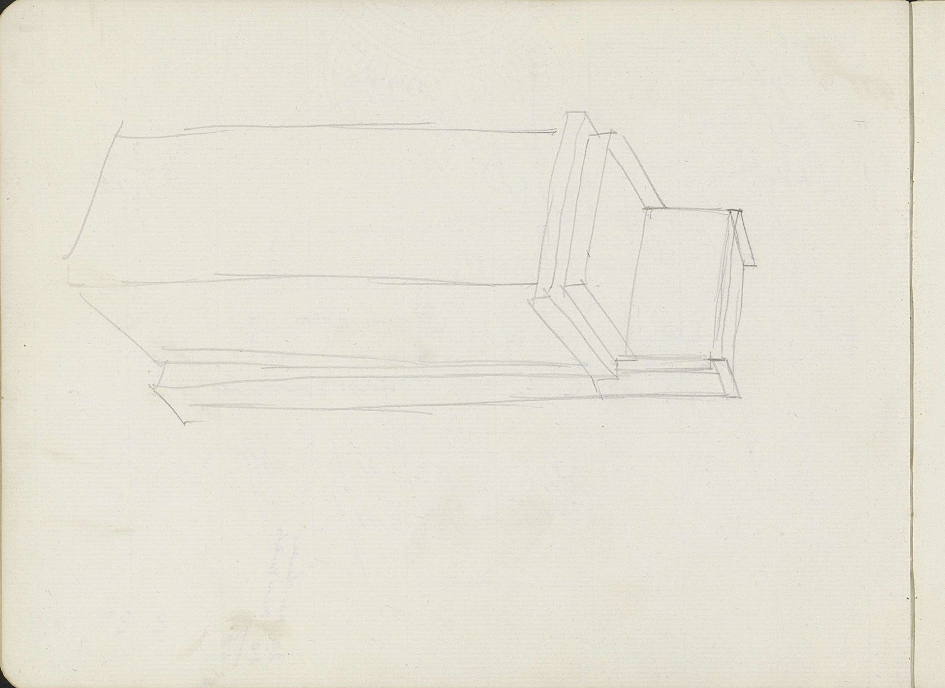 Ontwerp voor een kansel by Carel Adolph Lion Cachet