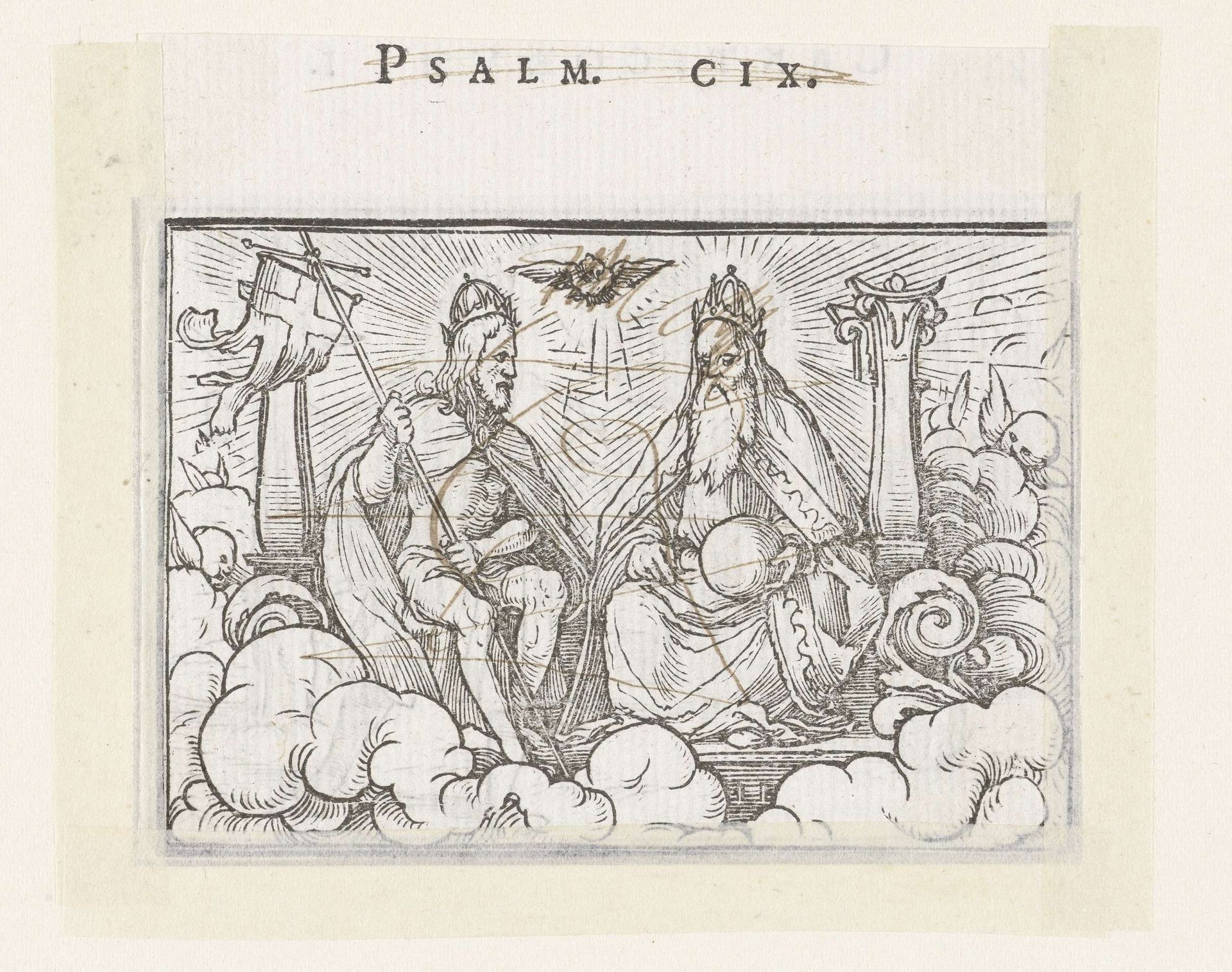 Drieëenheid by Hans (II) Holbein